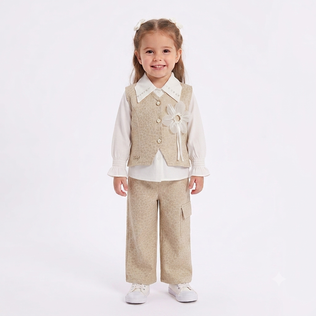 Baby girl shirt with trouser