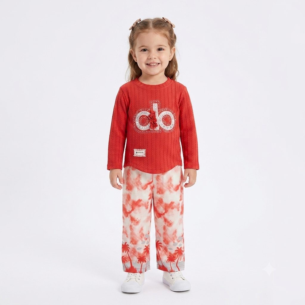 Baby girl shirt with trouser