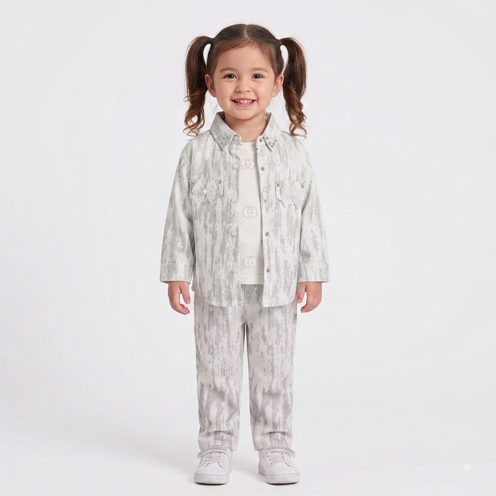 Baby girl shirt with trouser