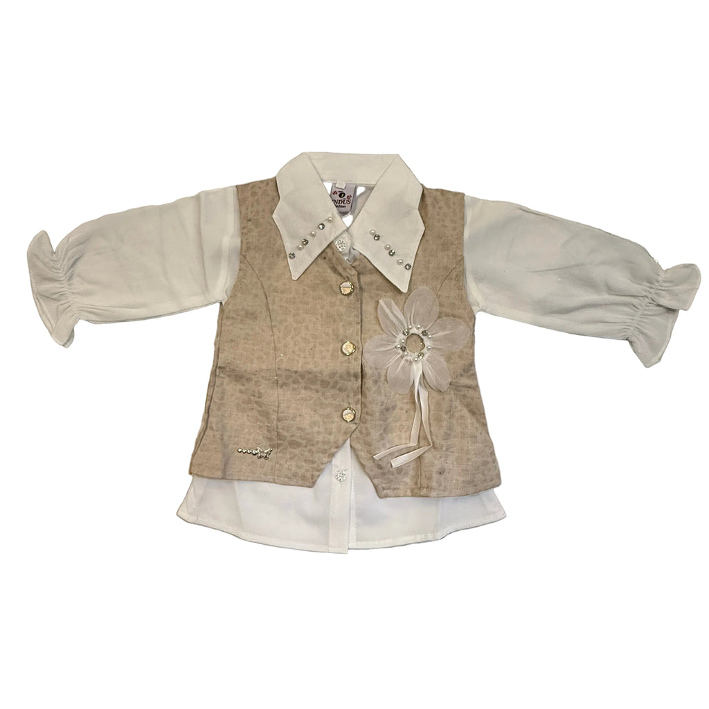 Baby girl shirt with trouser