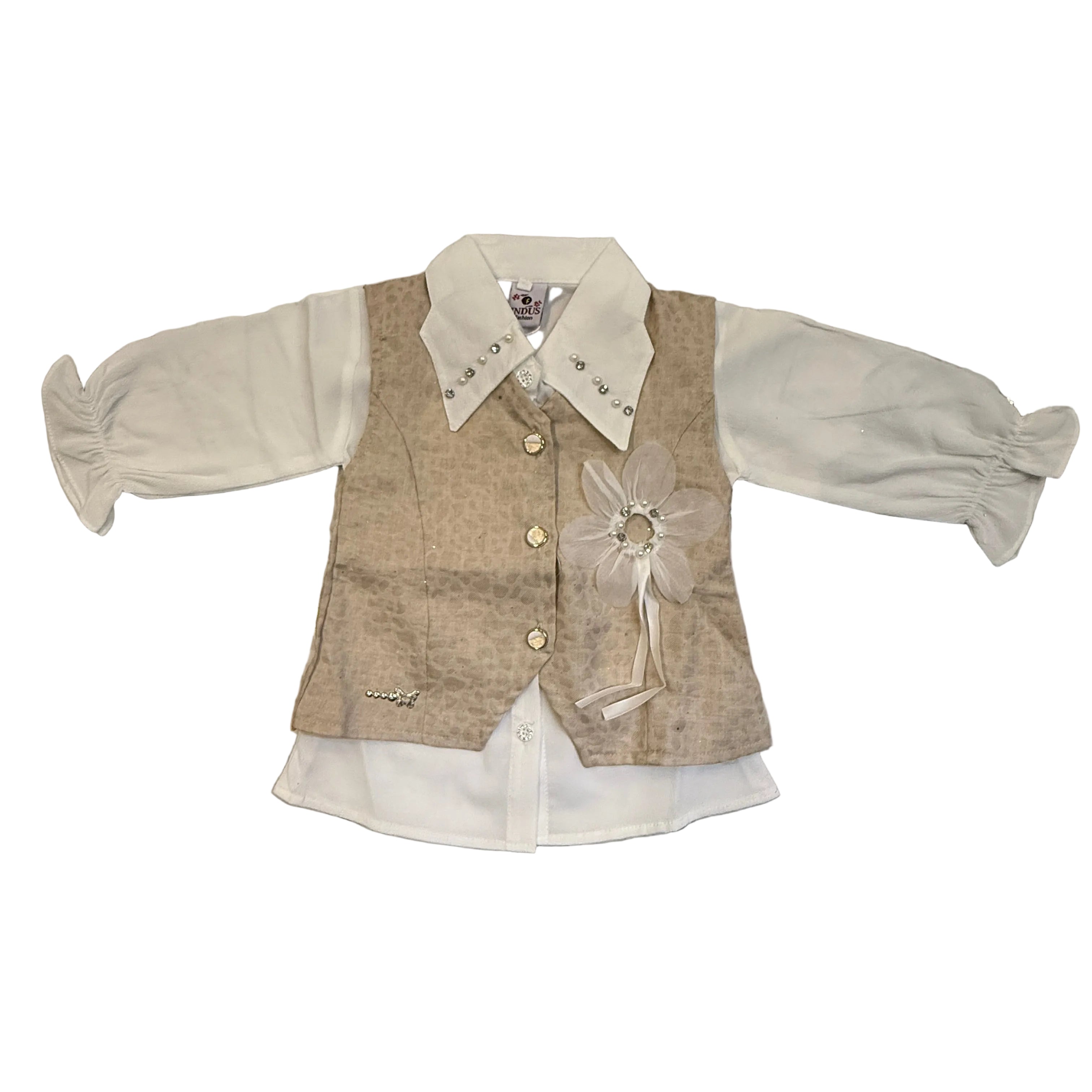 Baby girl shirt with trouser