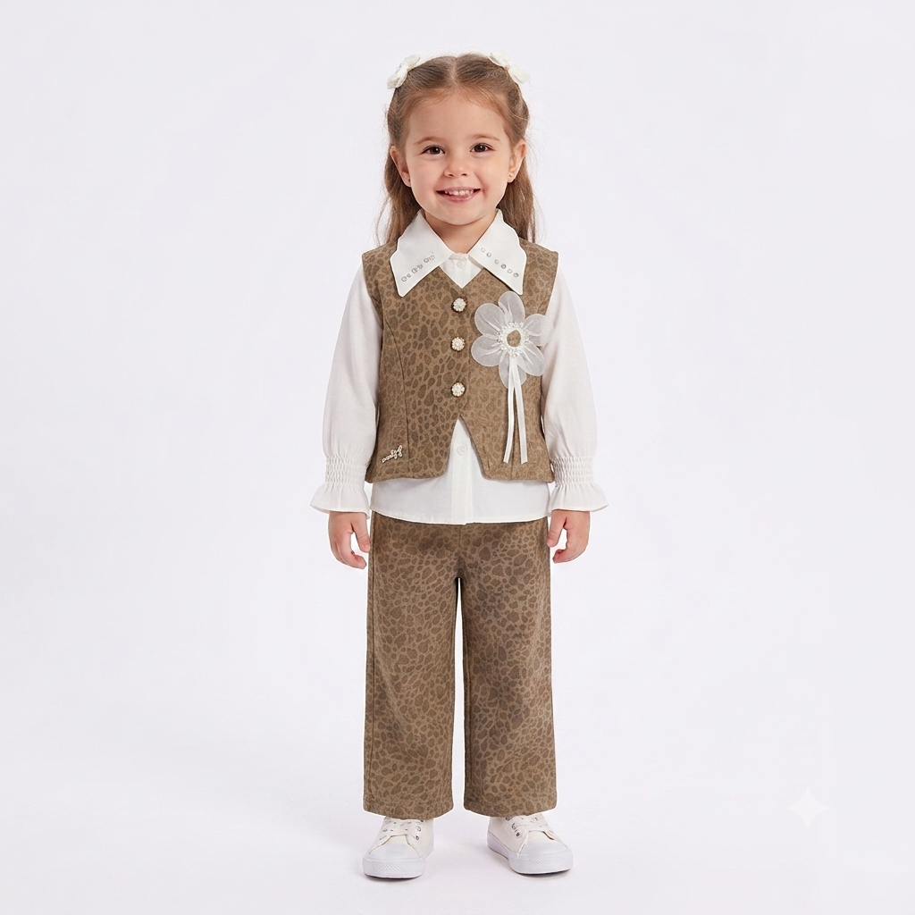 Baby girl shirt with trouser