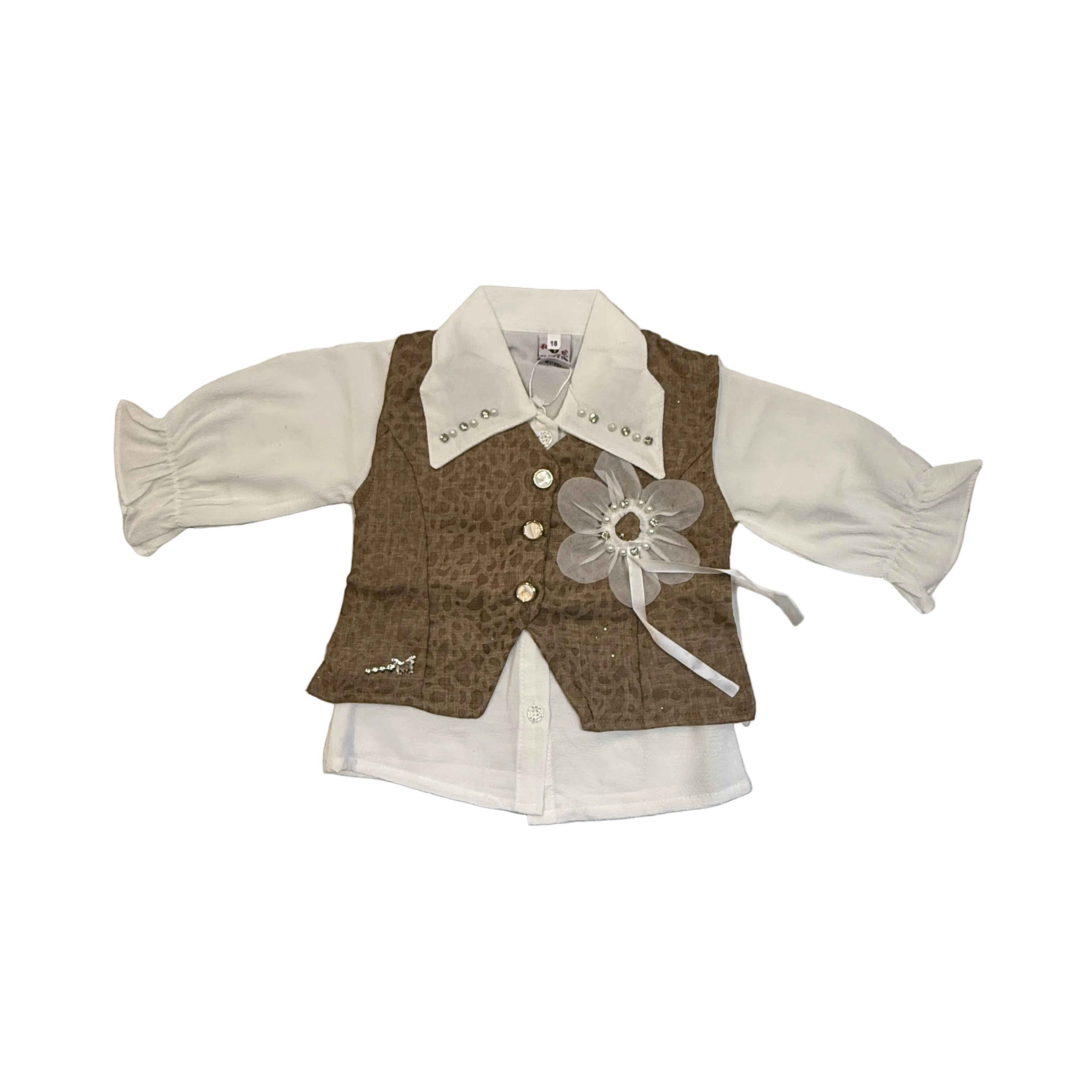 Baby girl shirt with trouser