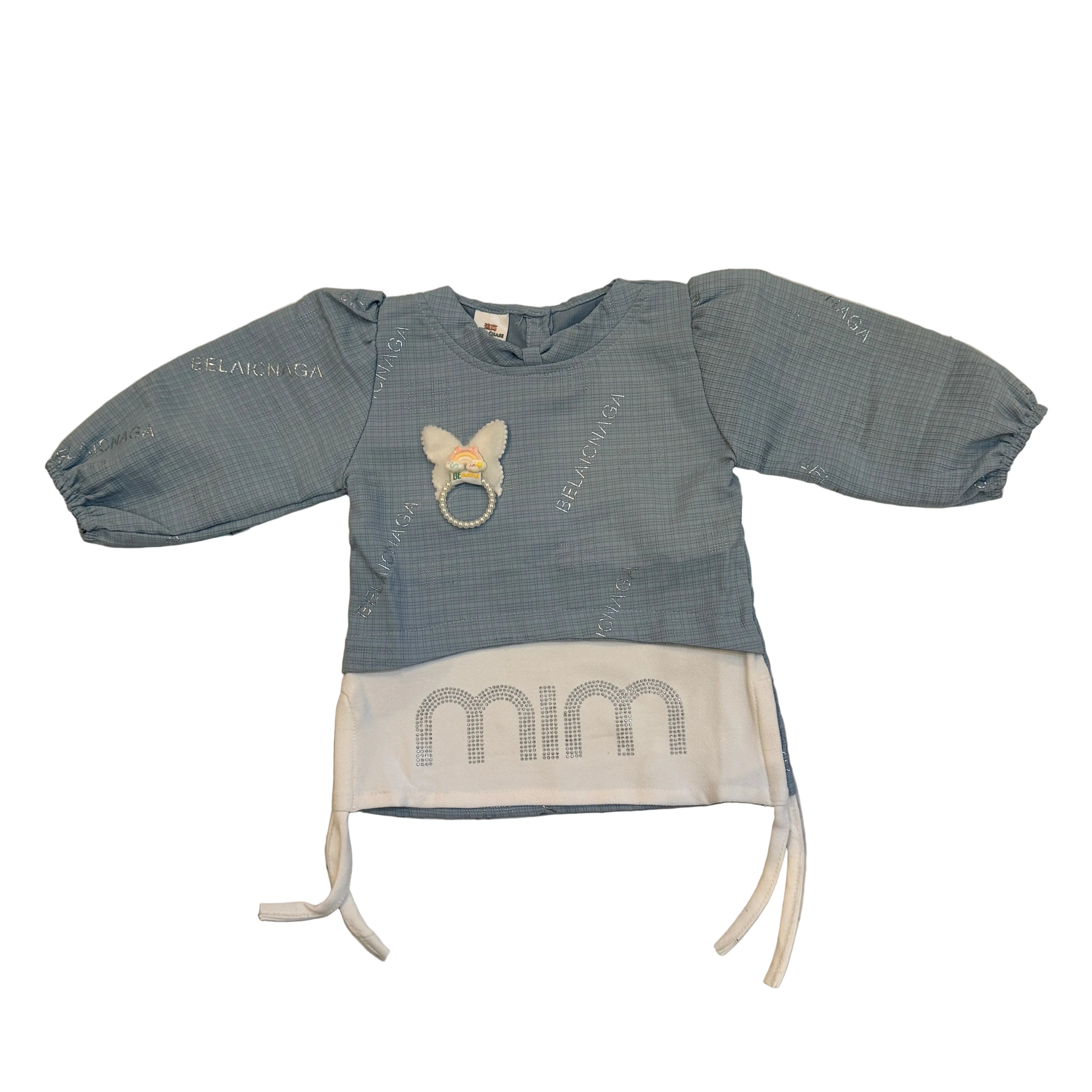 Baby girl suit with trouser(6-10month)