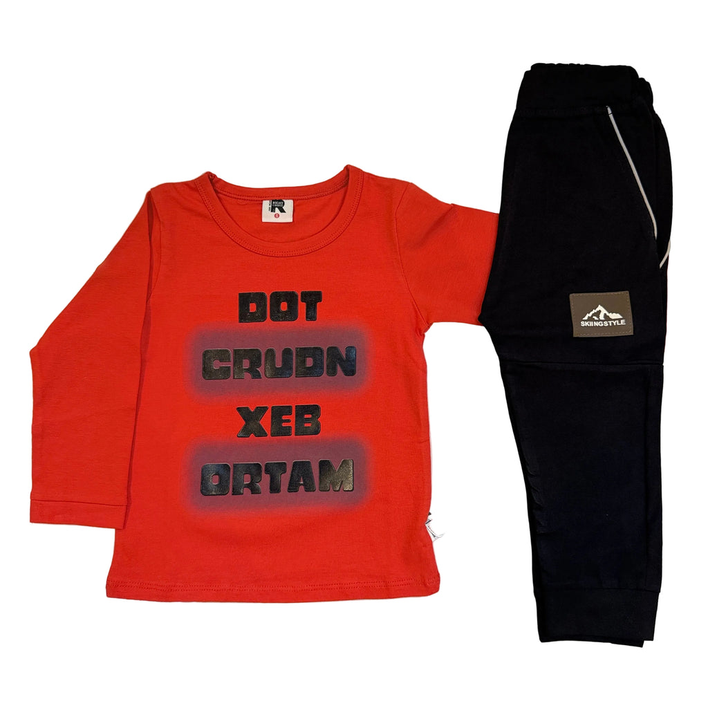 Baby boy shirt with trouser(sml)