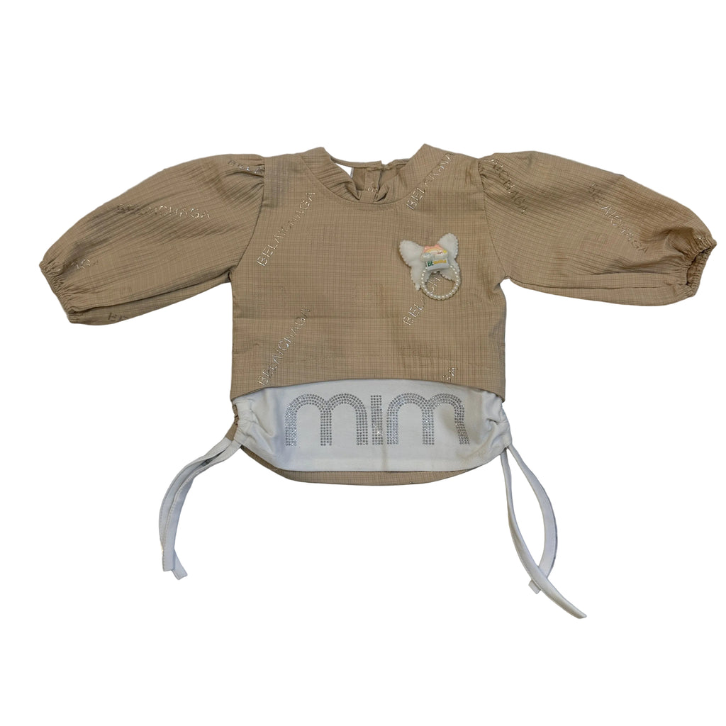 Baby girl suit with trouser(6-10month)
