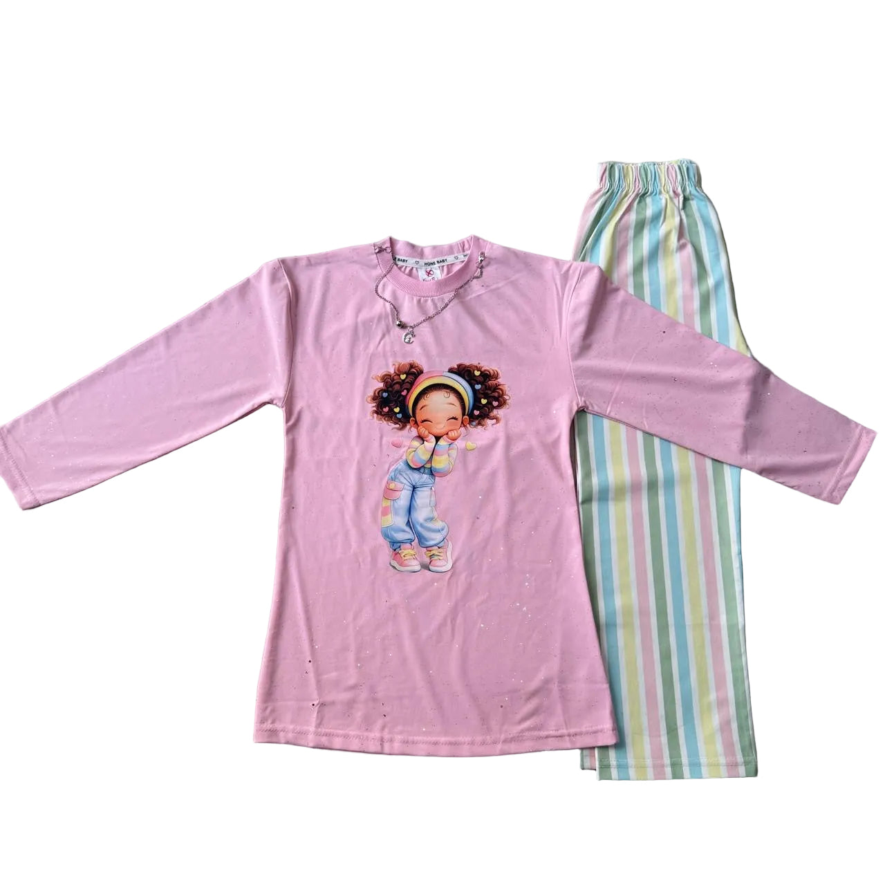 Baby girl shirt with trouser