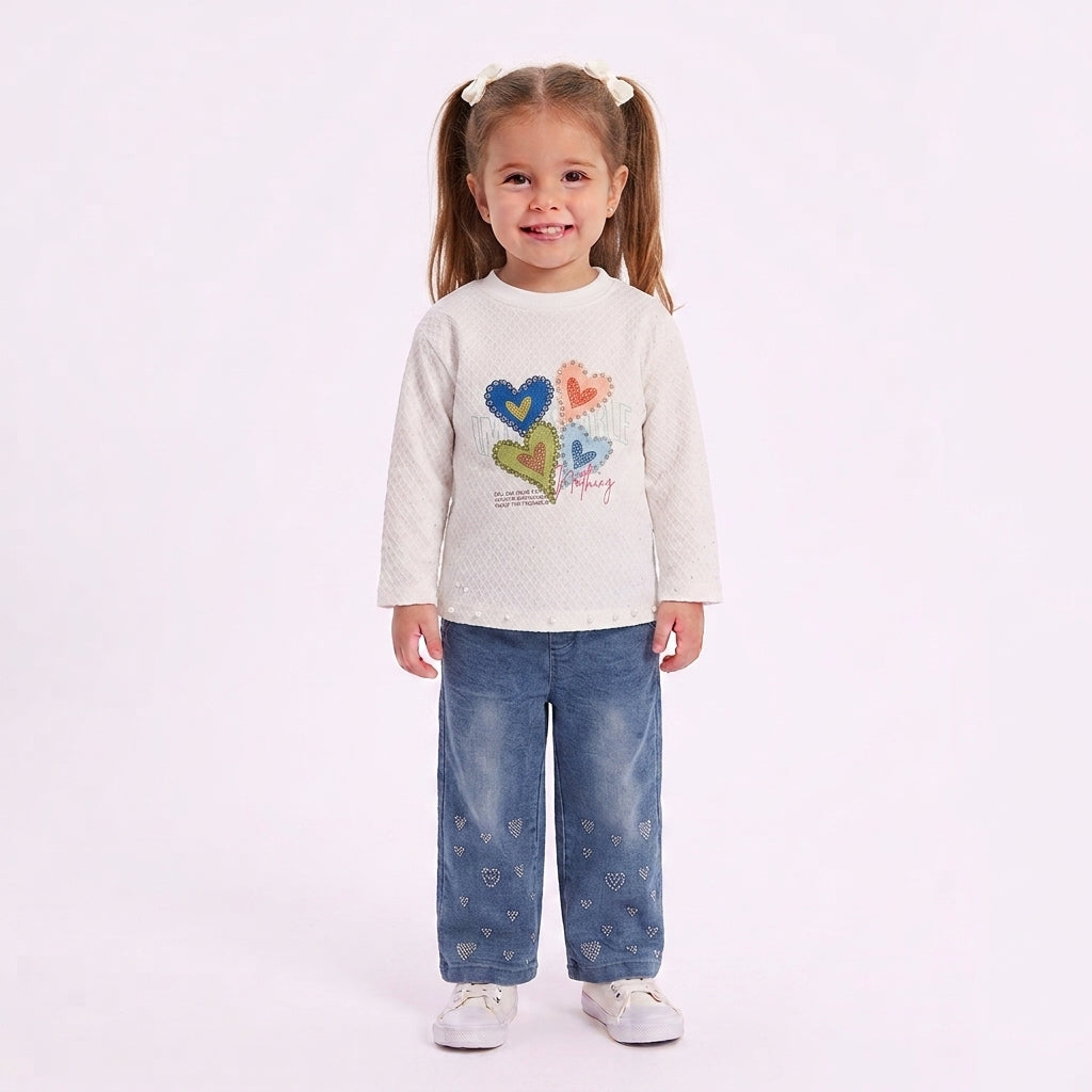 Baby girl shirt with pant