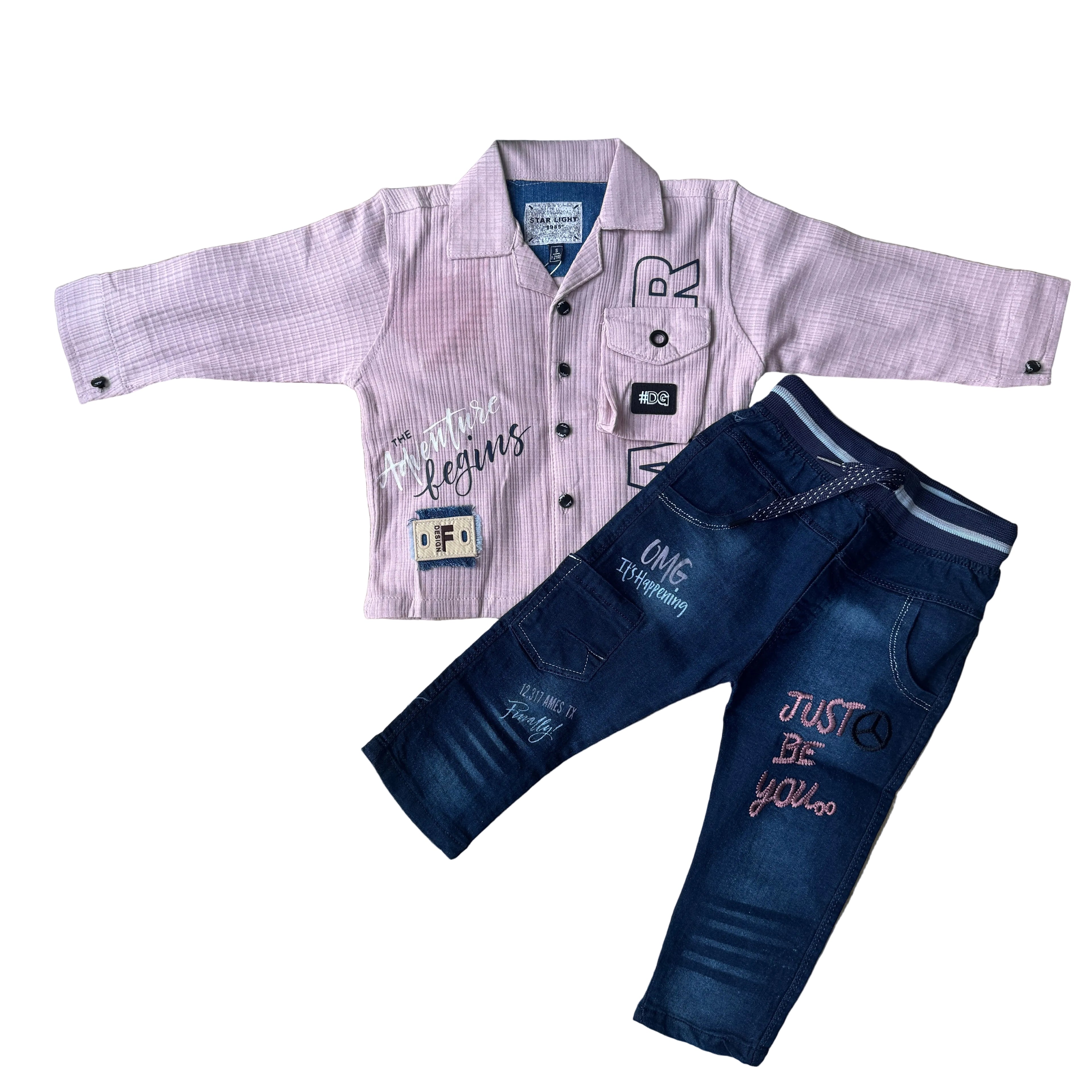 Kids shirt with pant(sml)
