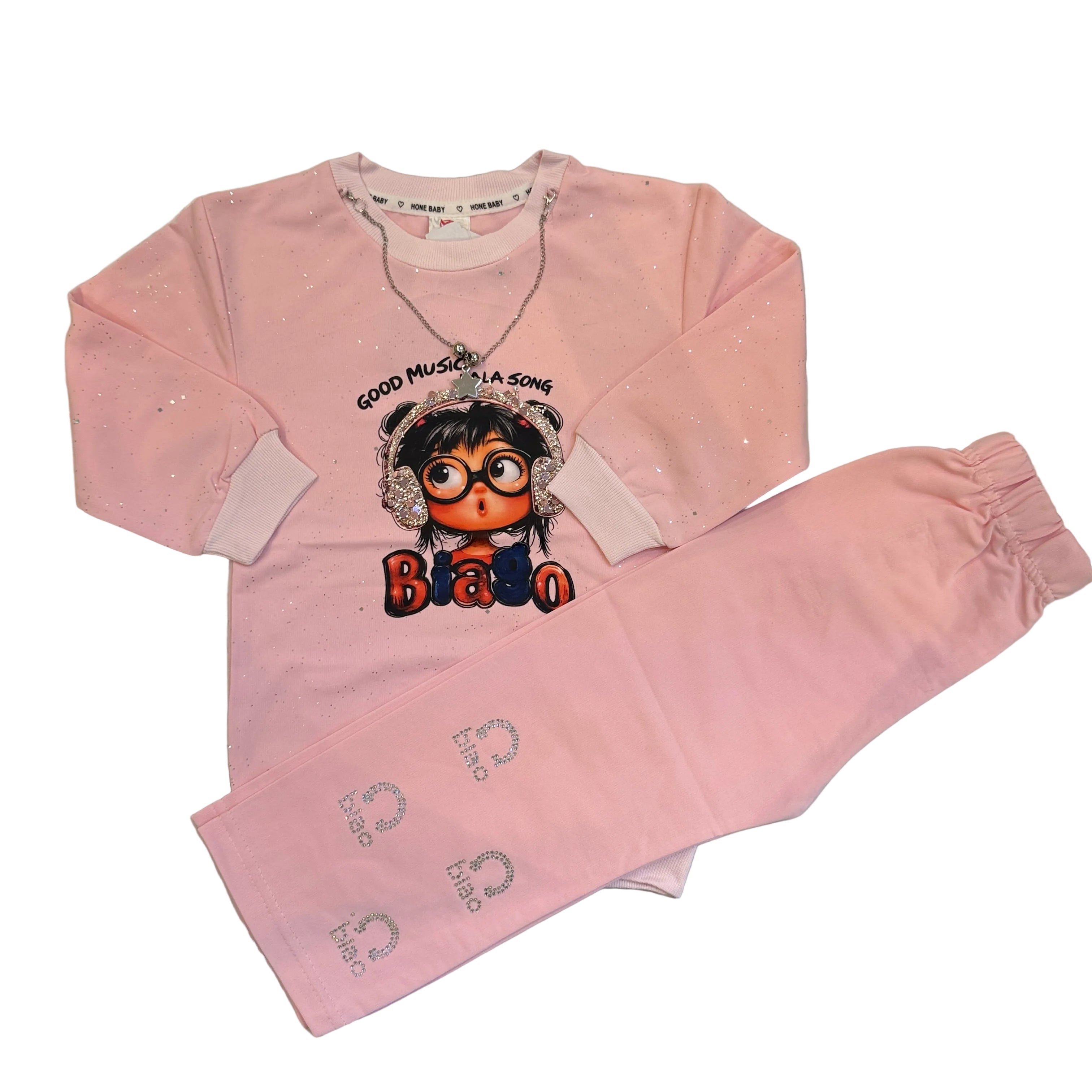 Baby girl shirt with trouser