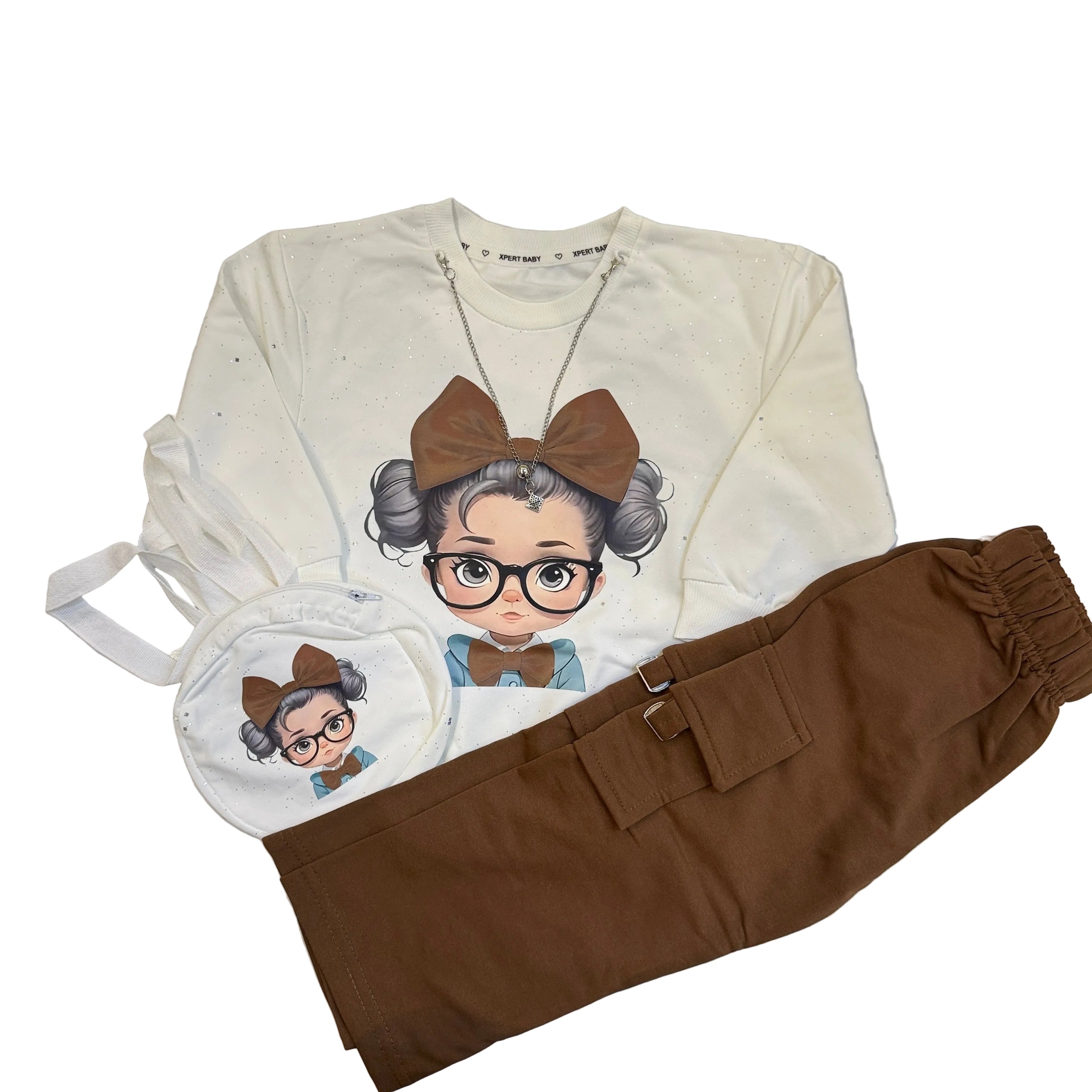 Baby girl shirt with trouser