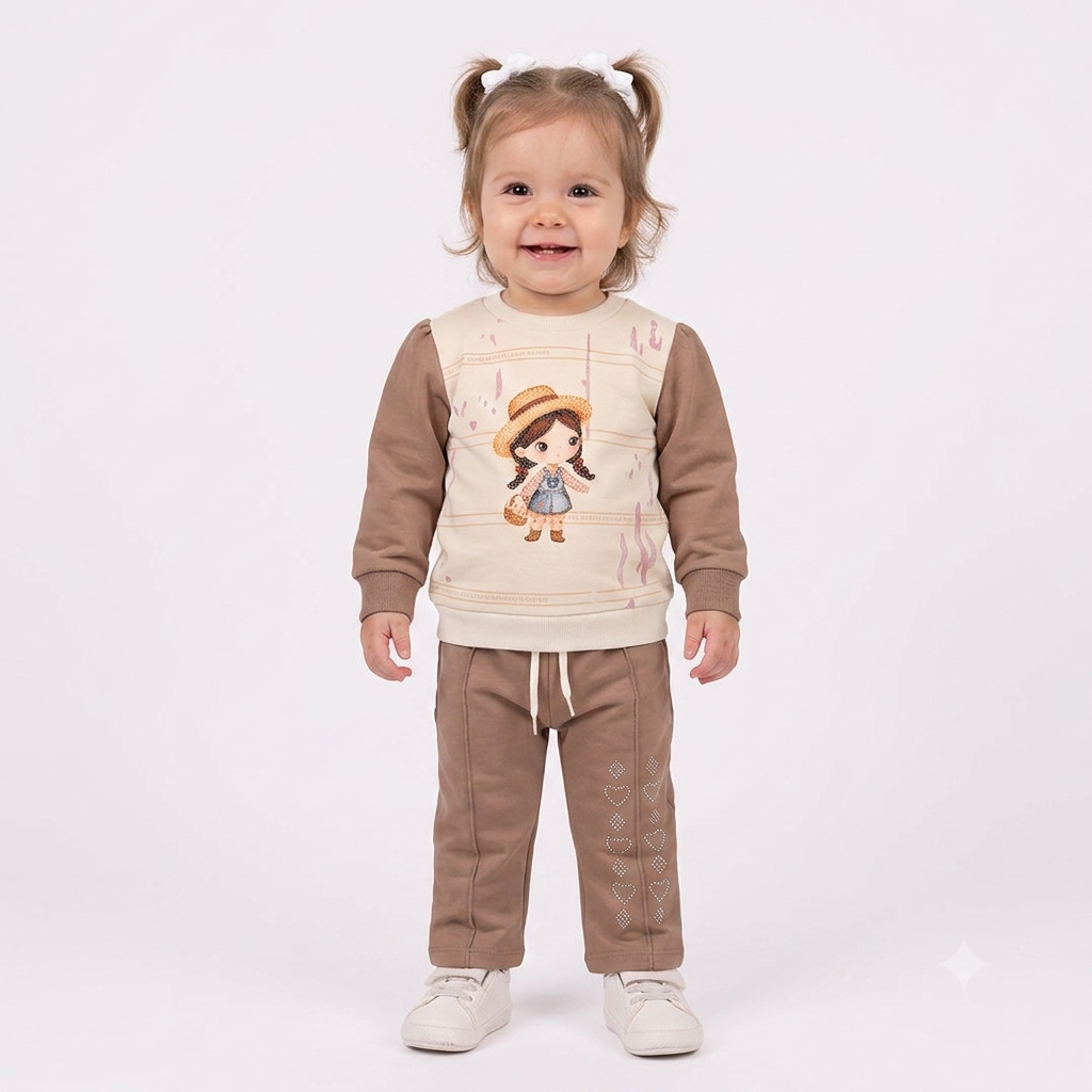 Baby girl shirt with trouser