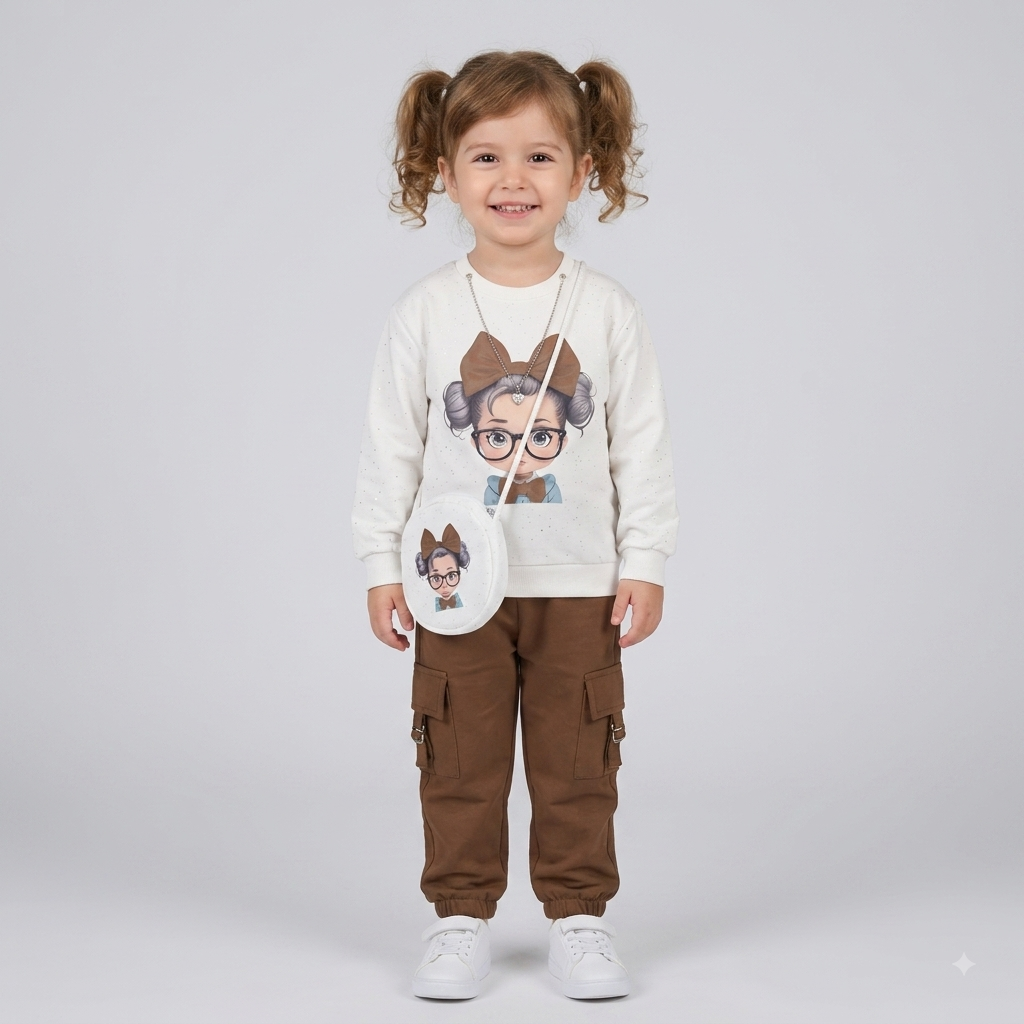 Baby girl shirt with trouser