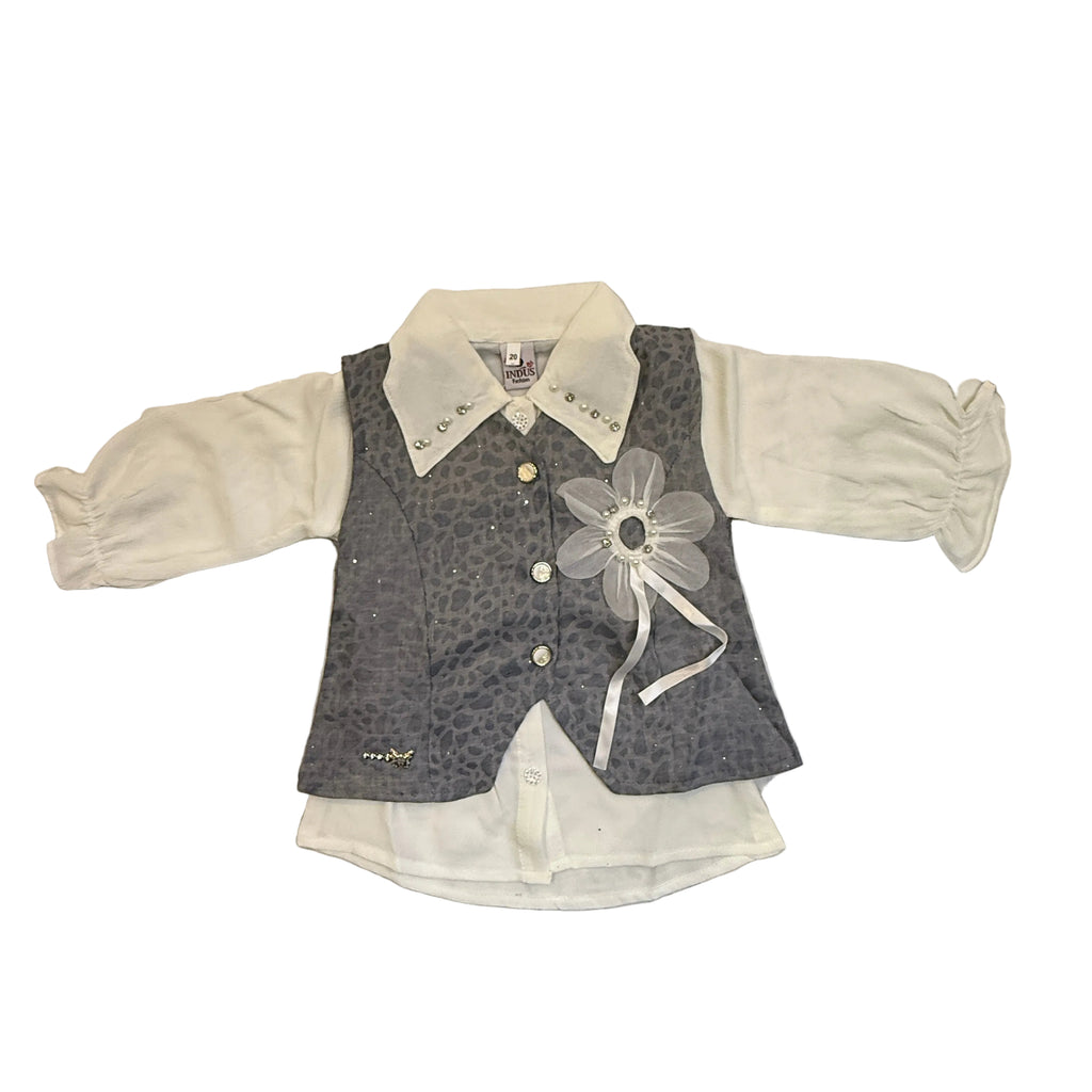 Baby girl shirt with trouser