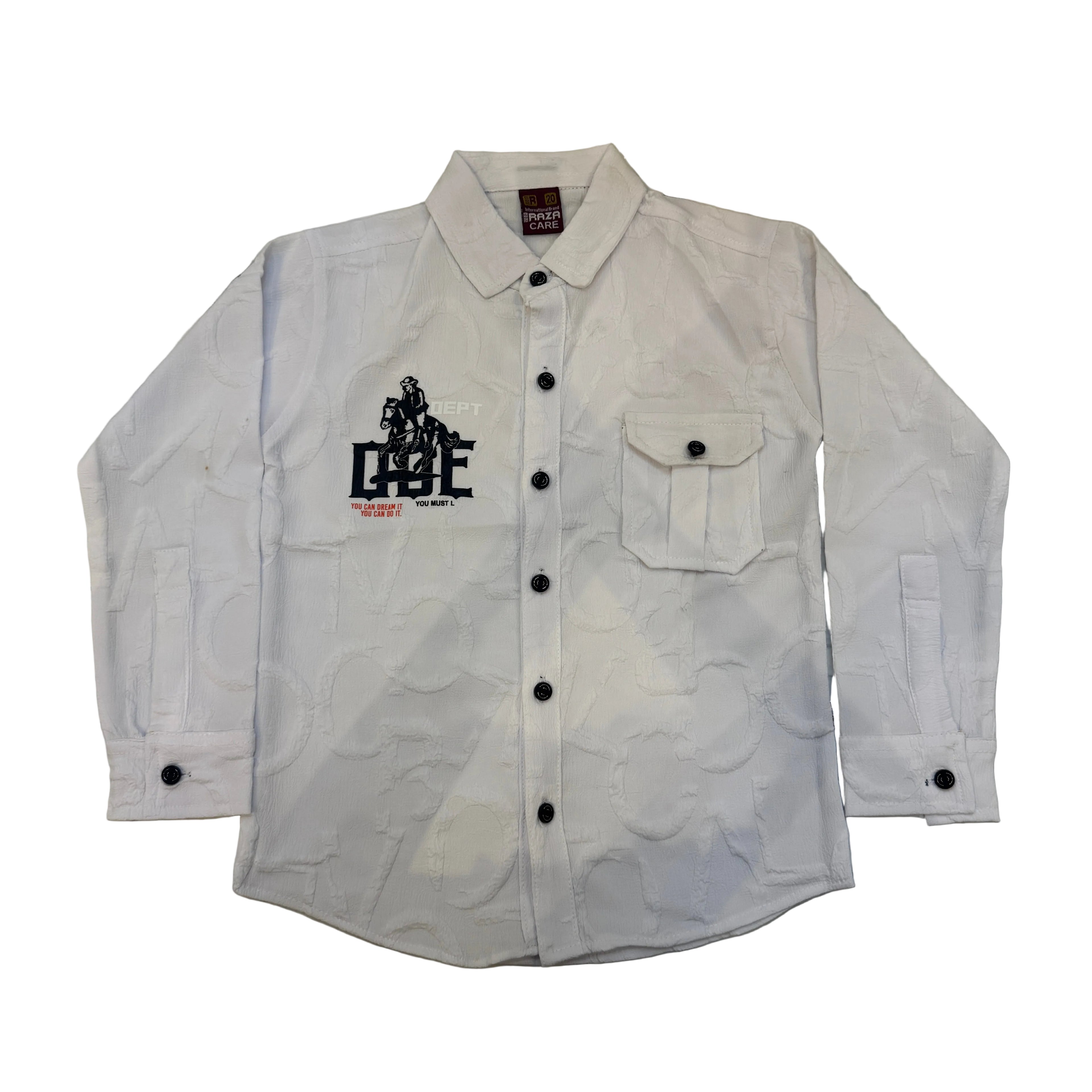Baby boy shirt with tshirt(6-8Y)