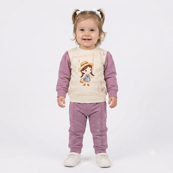 Baby girl shirt with trouser