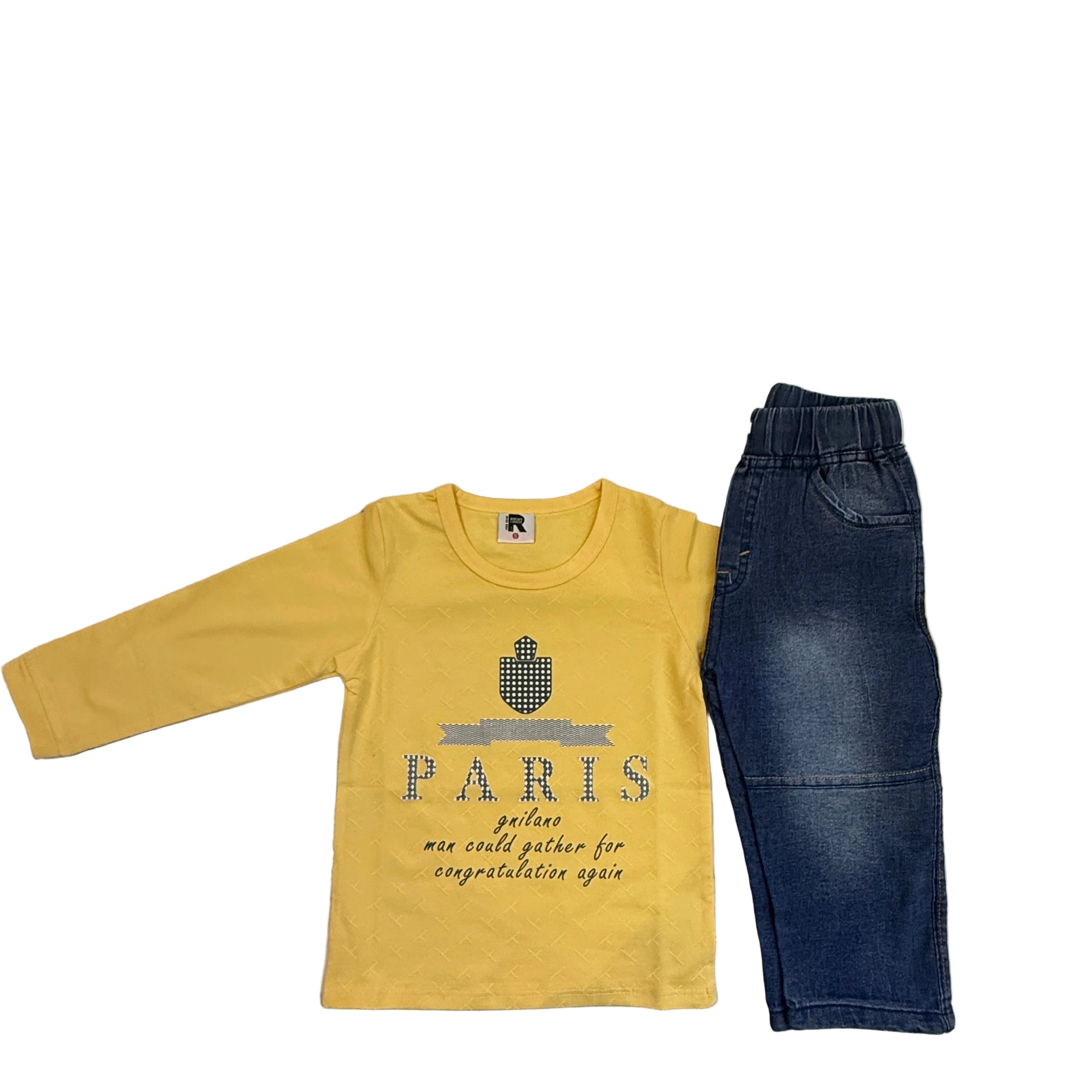 Baby boy shirt with pant(sml)