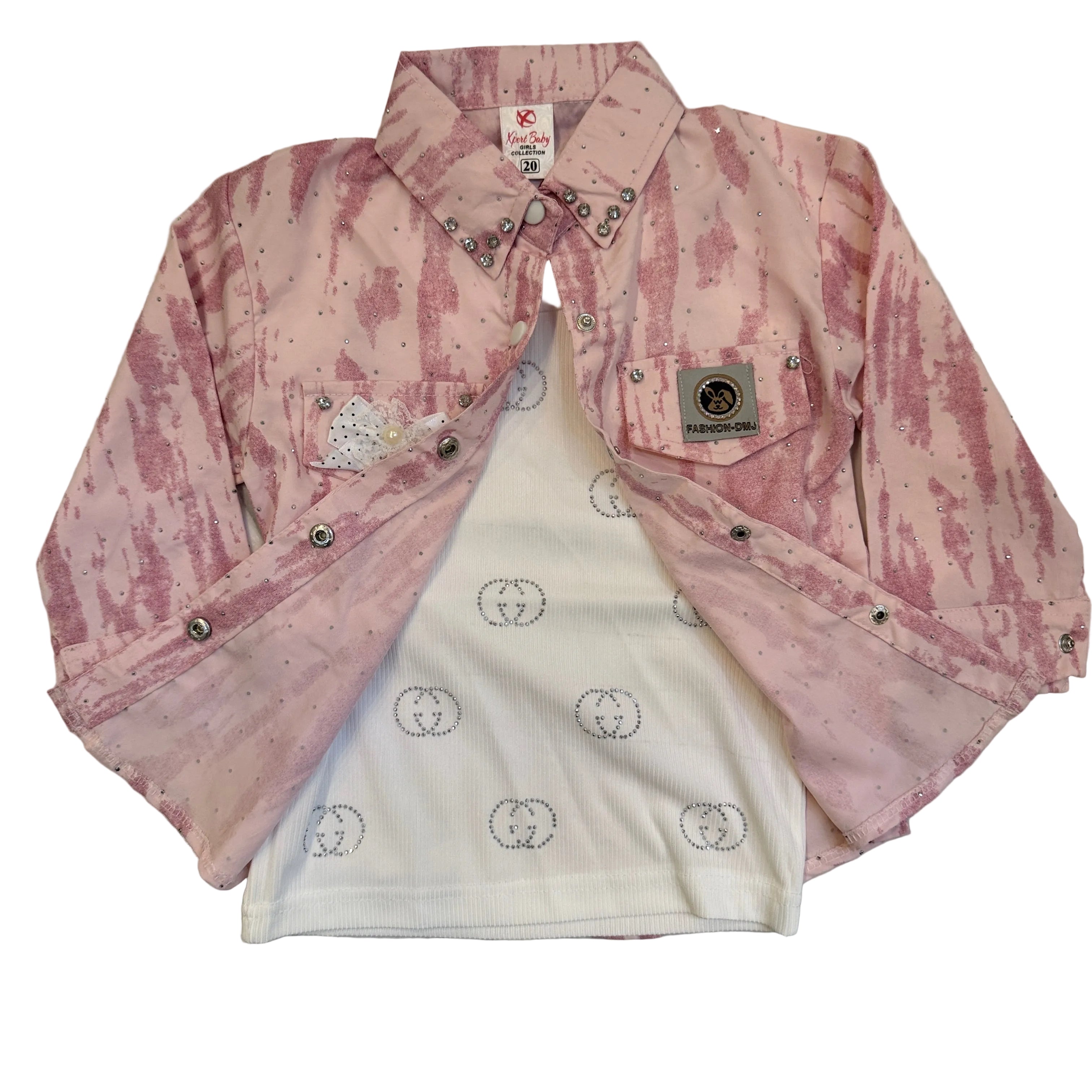 Baby girl shirt with trouser