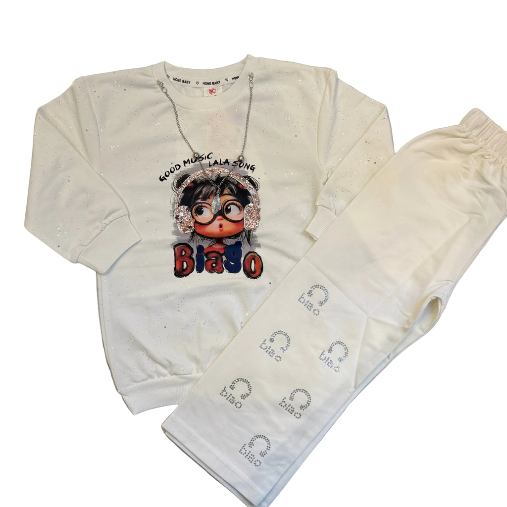 Baby girl shirt with trouser