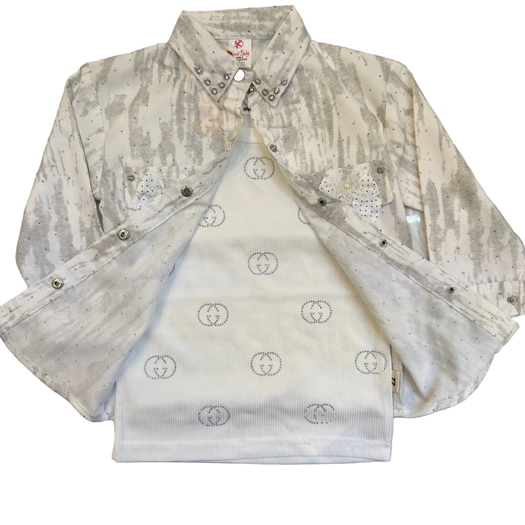 Baby girl shirt with trouser