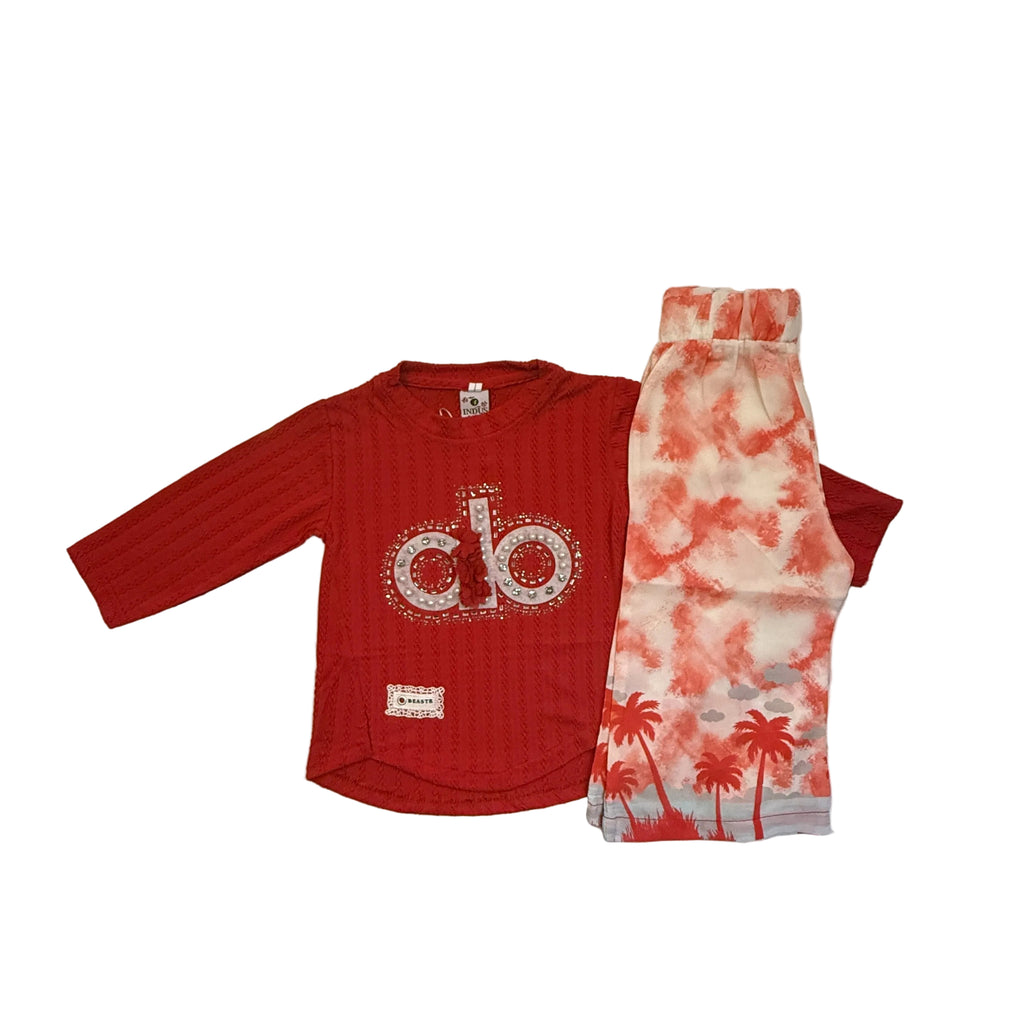 Baby girl shirt with trouser