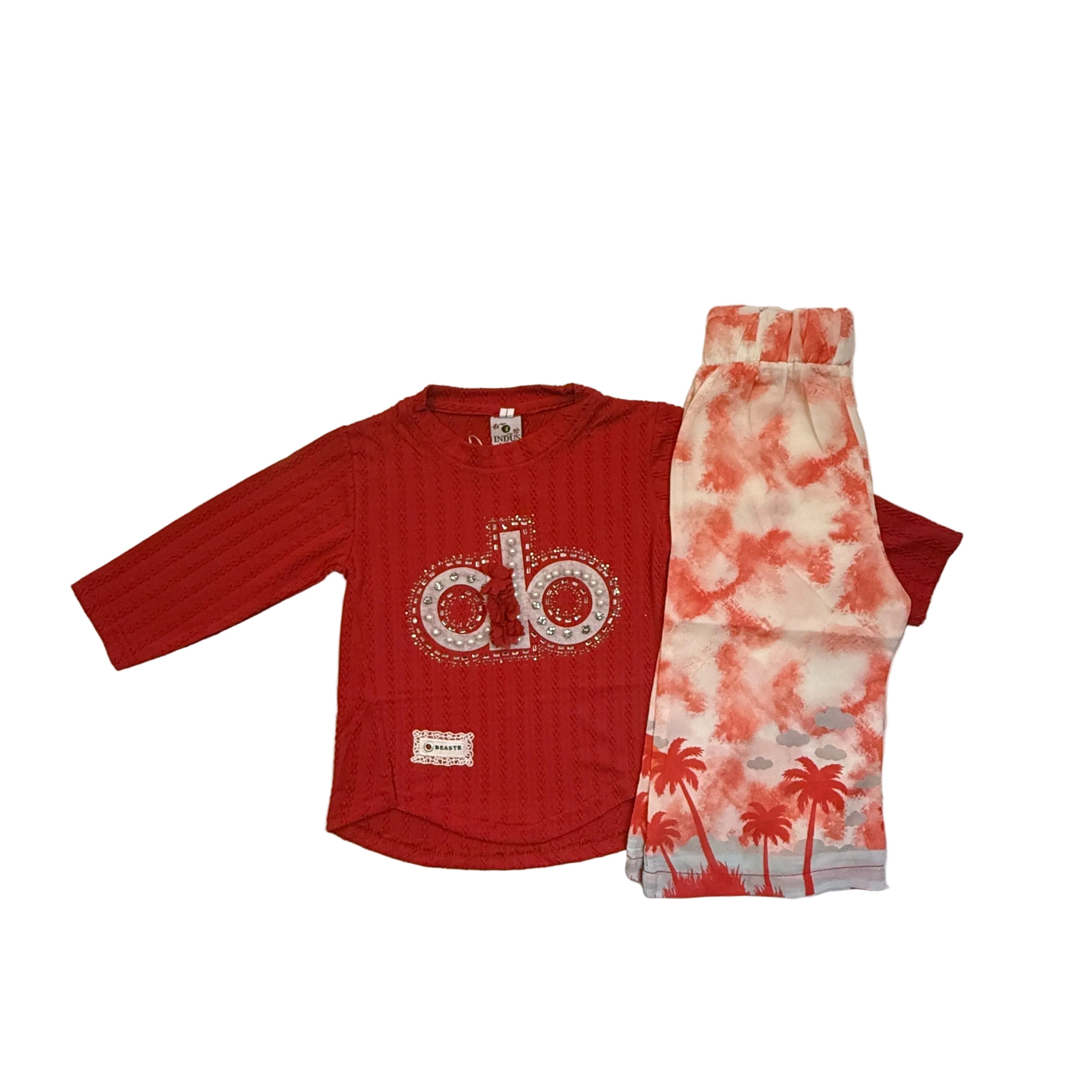 Baby girl shirt with trouser