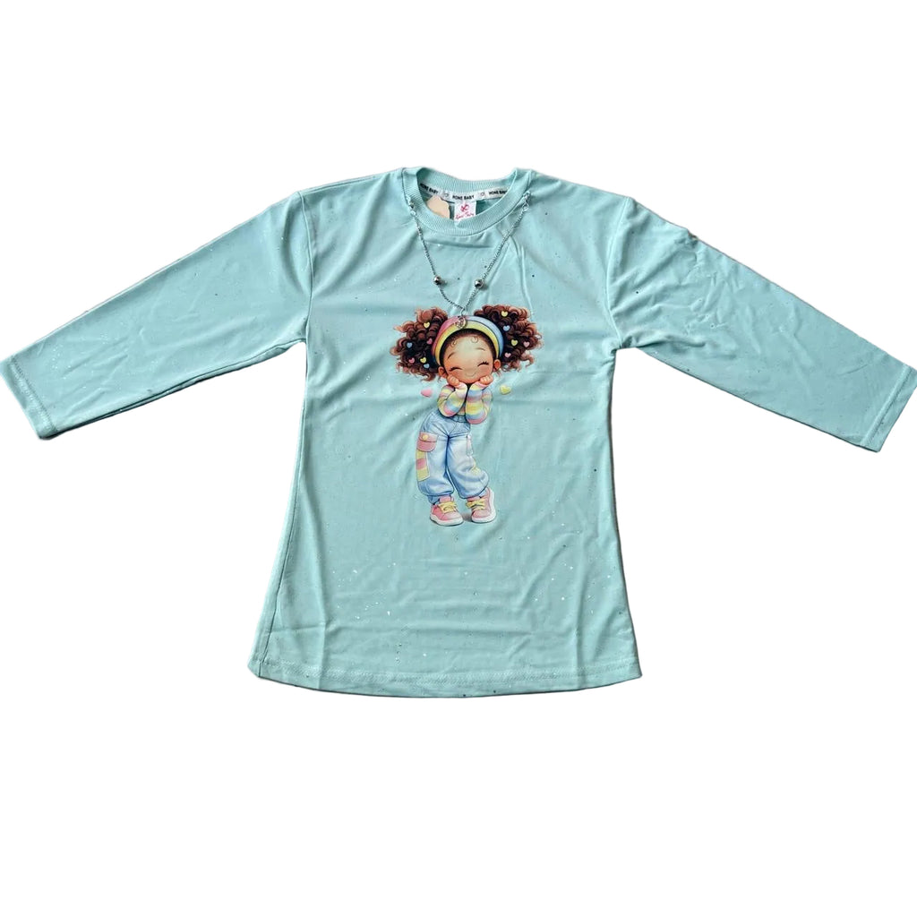Baby girl shirt with trouser