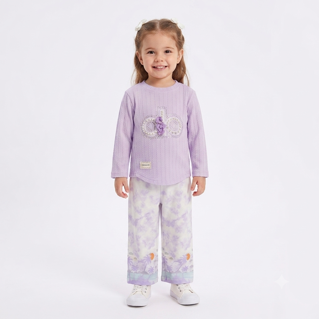 Baby girl shirt with trouser