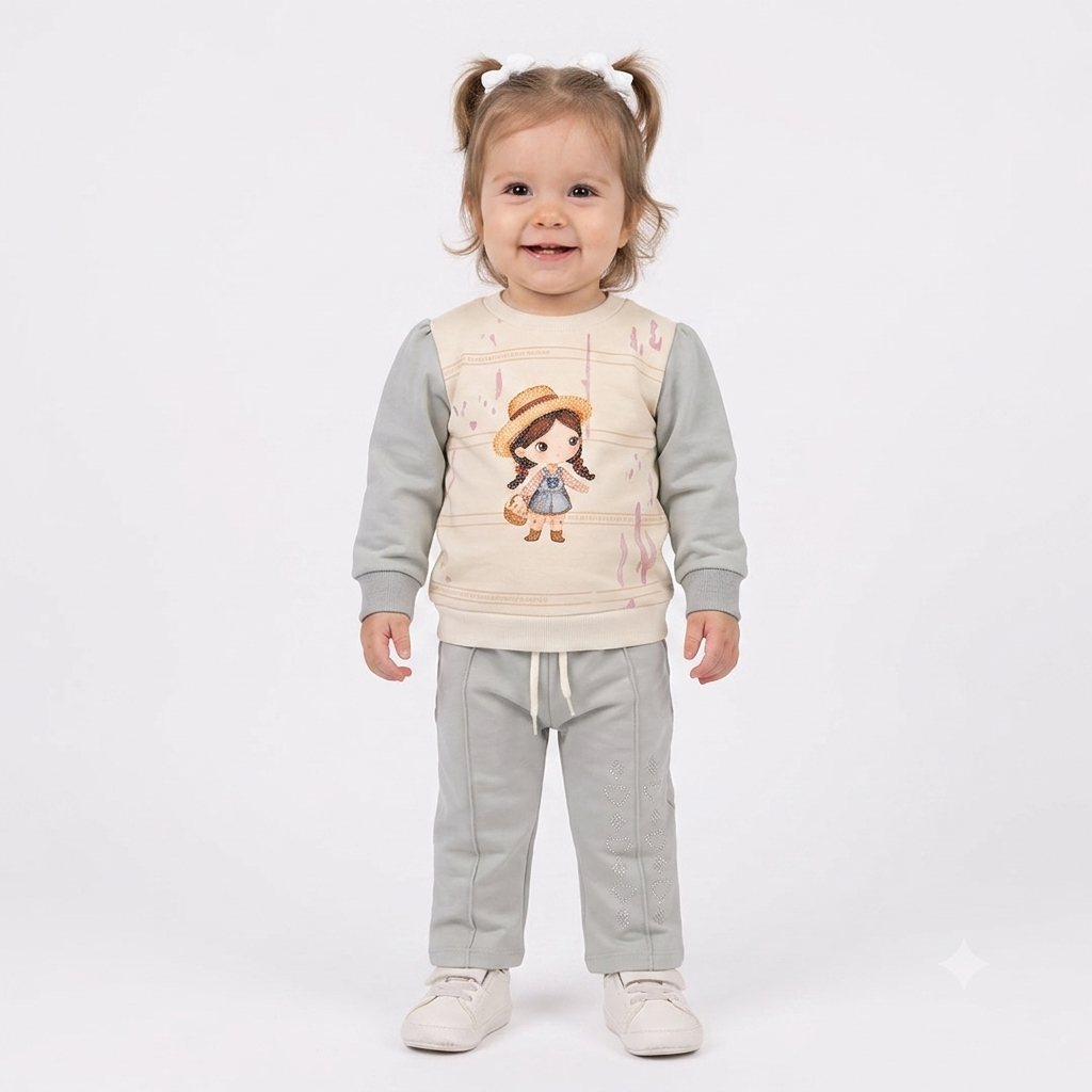 Baby girl shirt with trouser