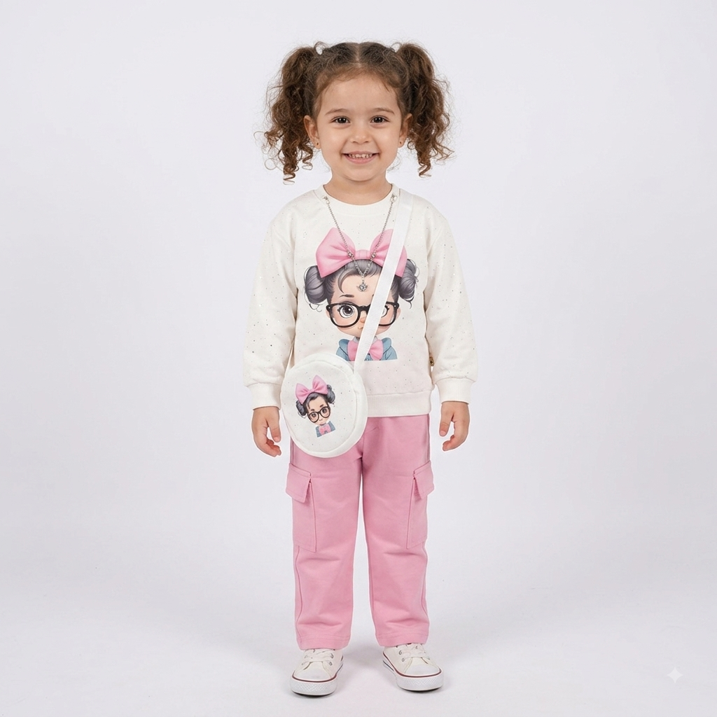 Baby girl shirt with trouser