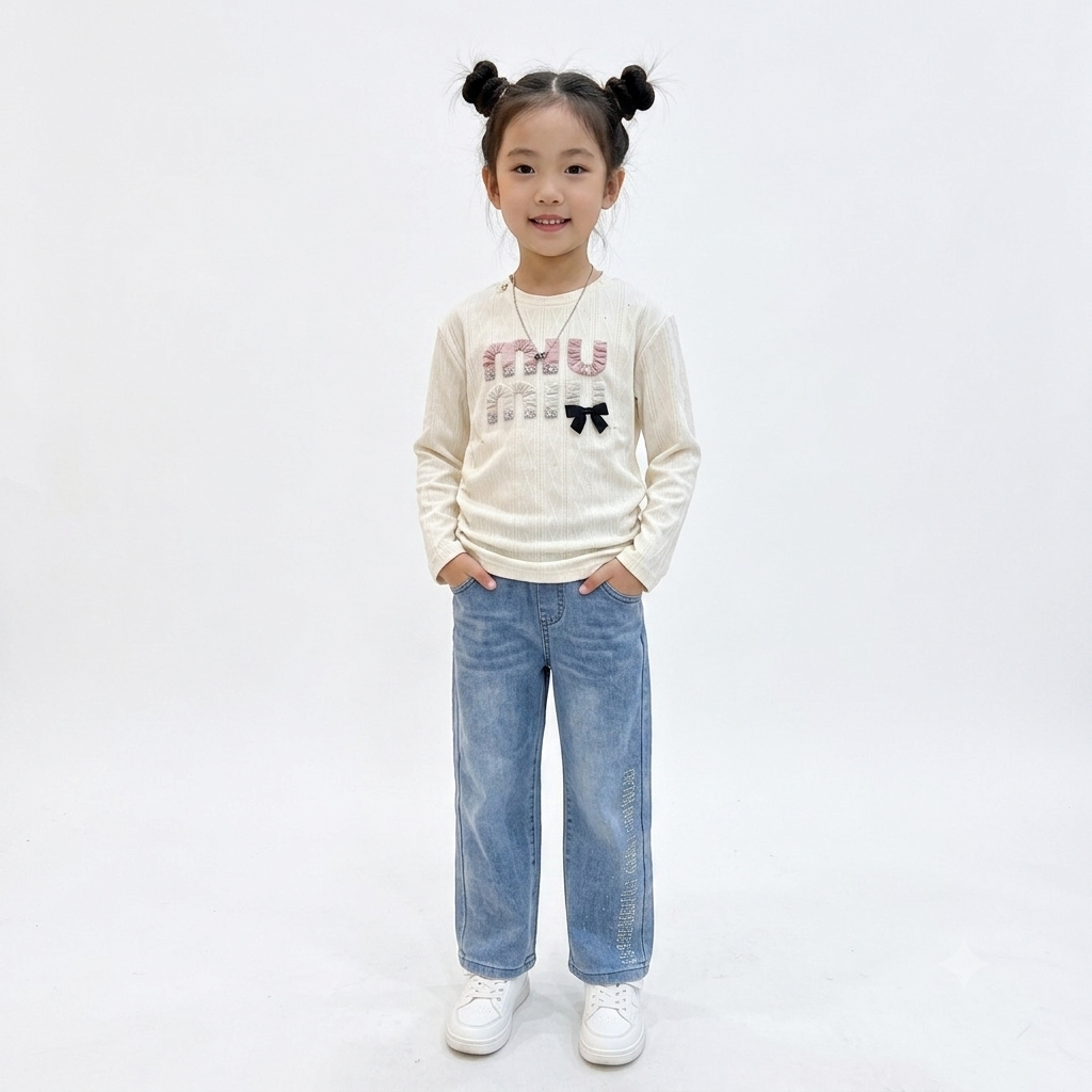 Baby girl shirt with pant(2-8Y)