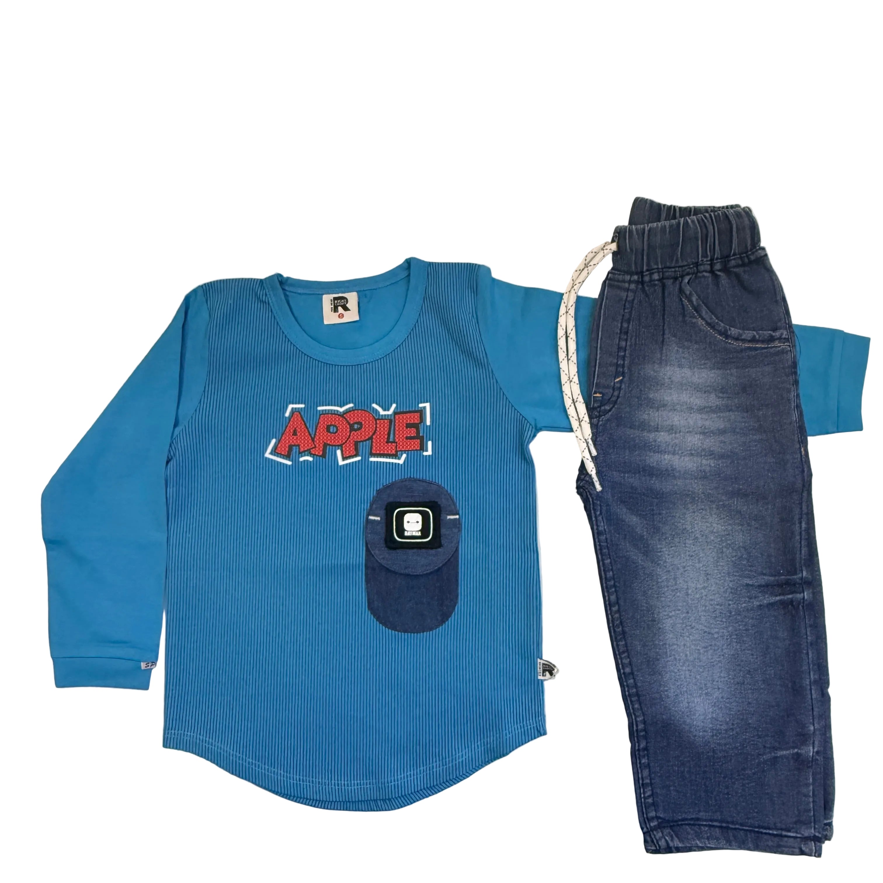 Baby boy shirt with pant(sml)