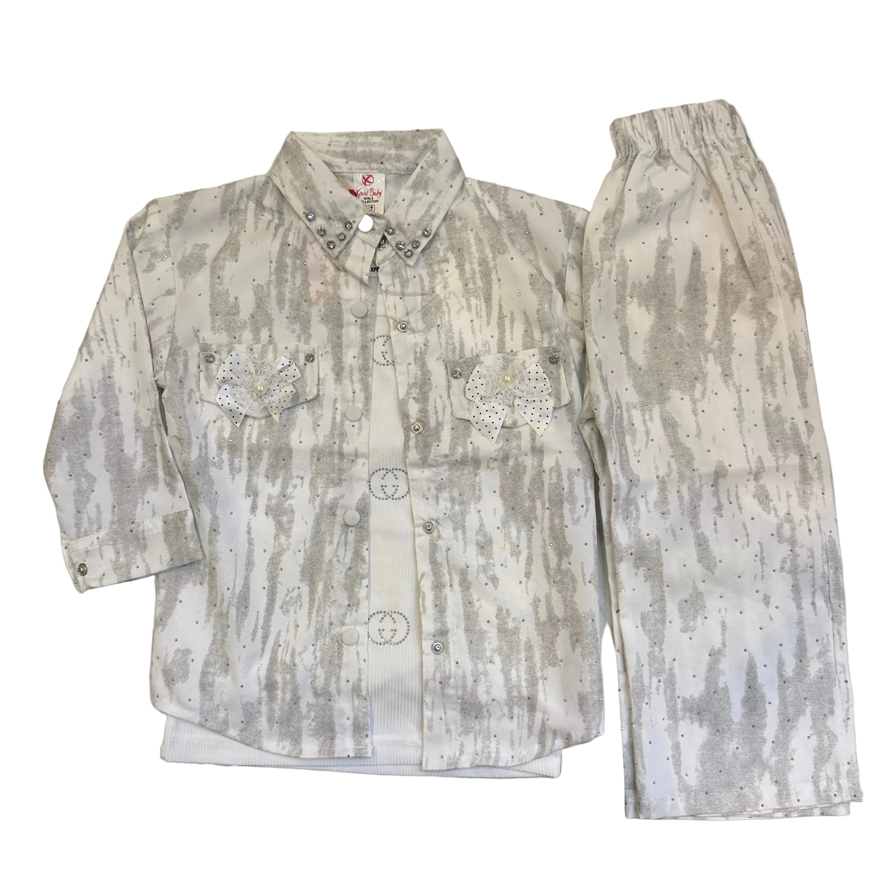 Baby girl shirt with trouser