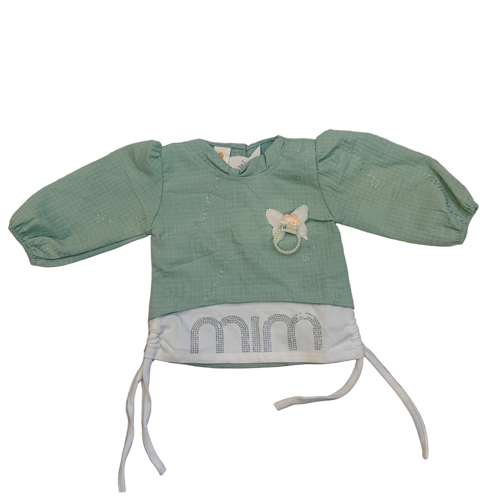 Baby girl suit with trouser(6-10month)