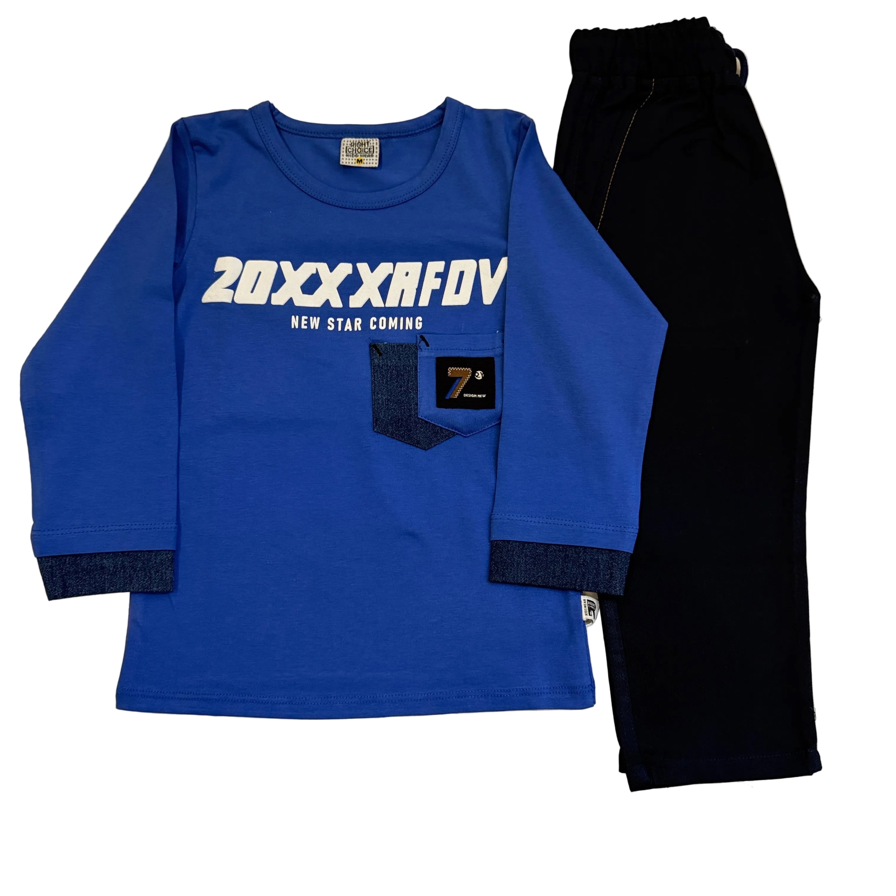 Baby boy shirt with trouser(sml)