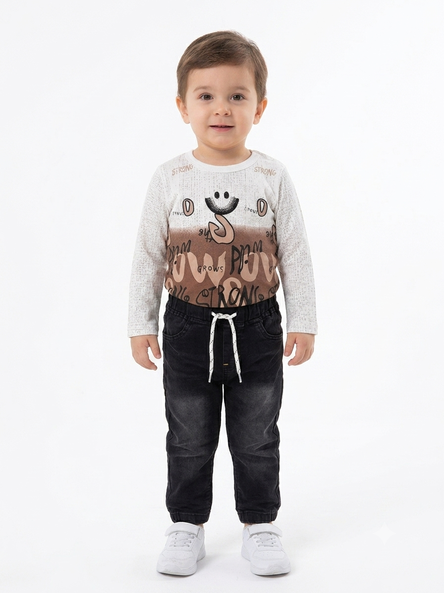 Baby boy shirt with pant(6-10month)