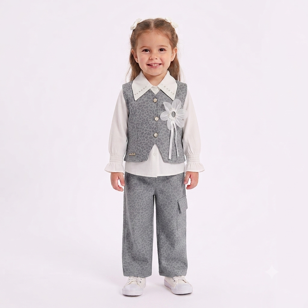 Baby girl shirt with trouser