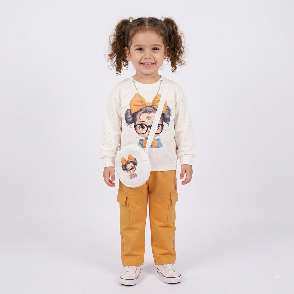 Baby girl shirt with trouser