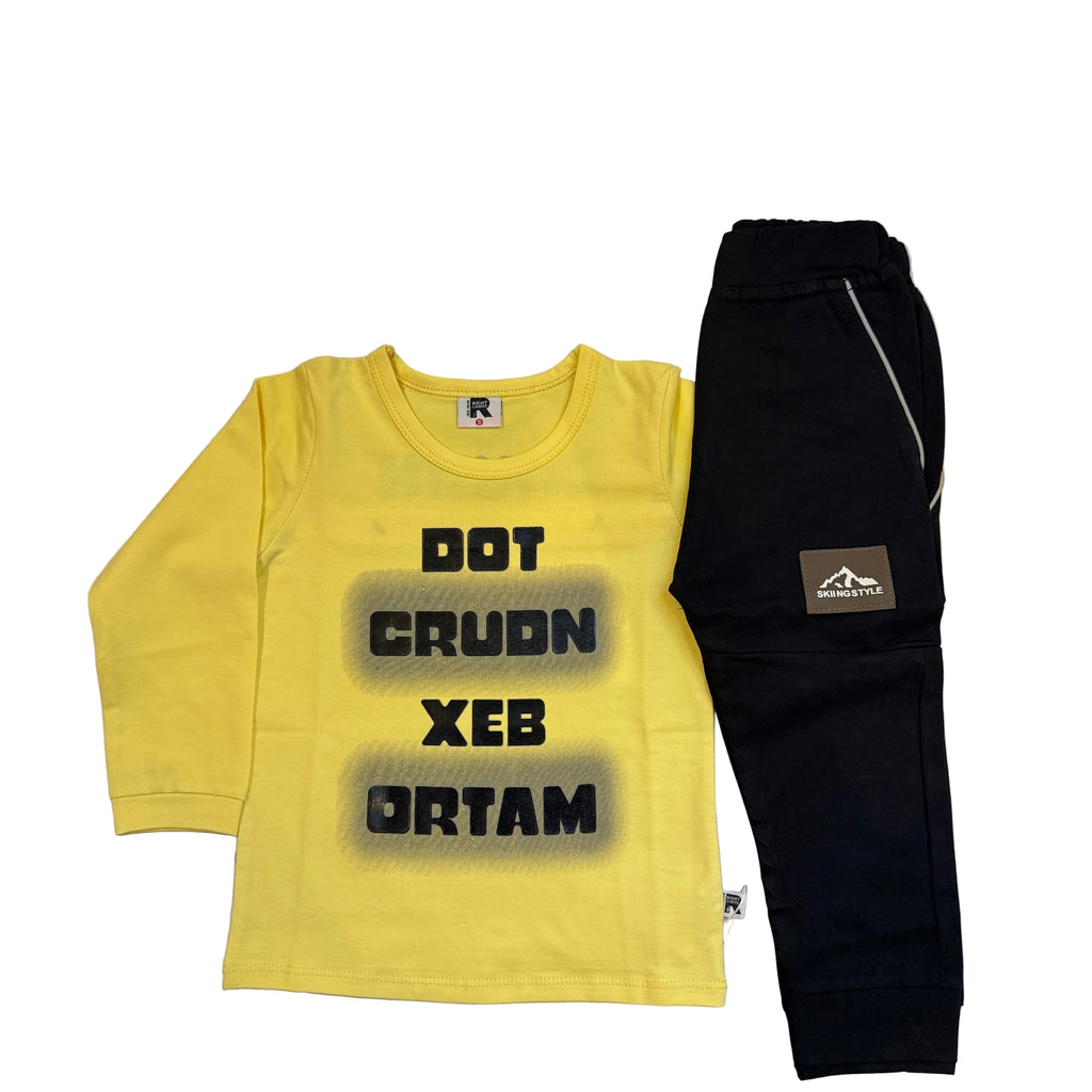Baby boy shirt with trouser(sml)