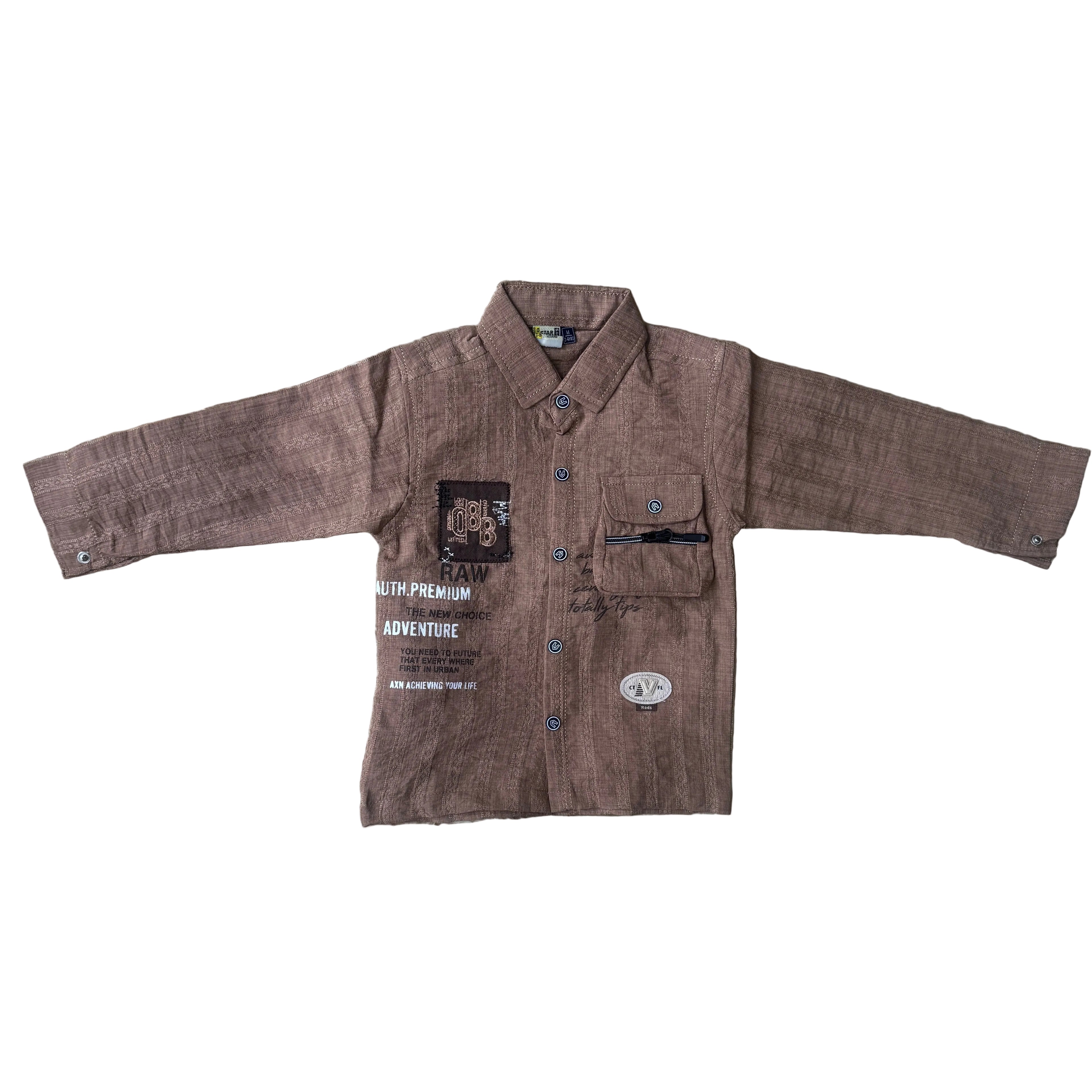 Baby boy shirt with pant(sml)