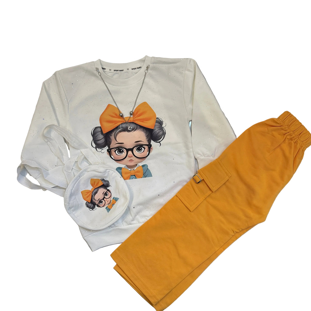Baby girl shirt with trouser