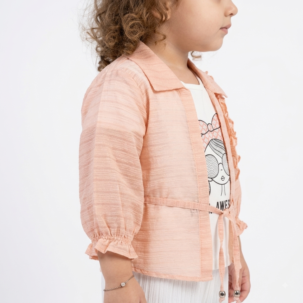 Baby girl shirt with trouser