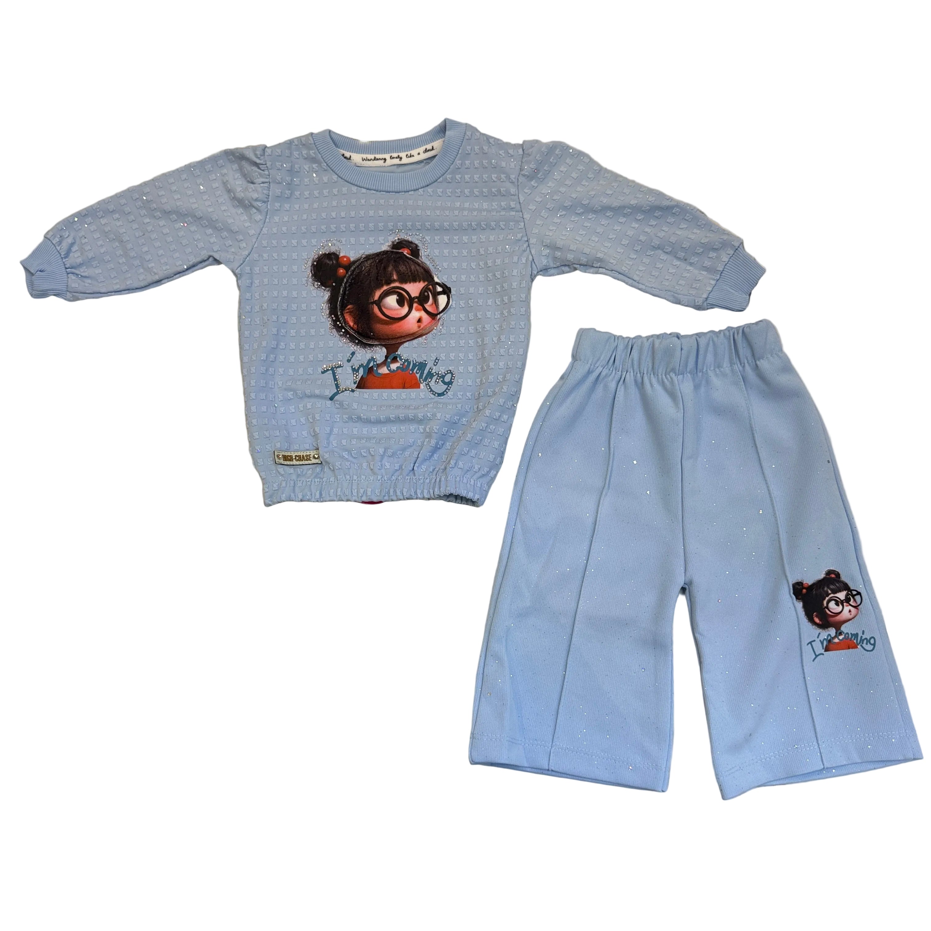 Baby girl shirt with trouser(6-10Month)