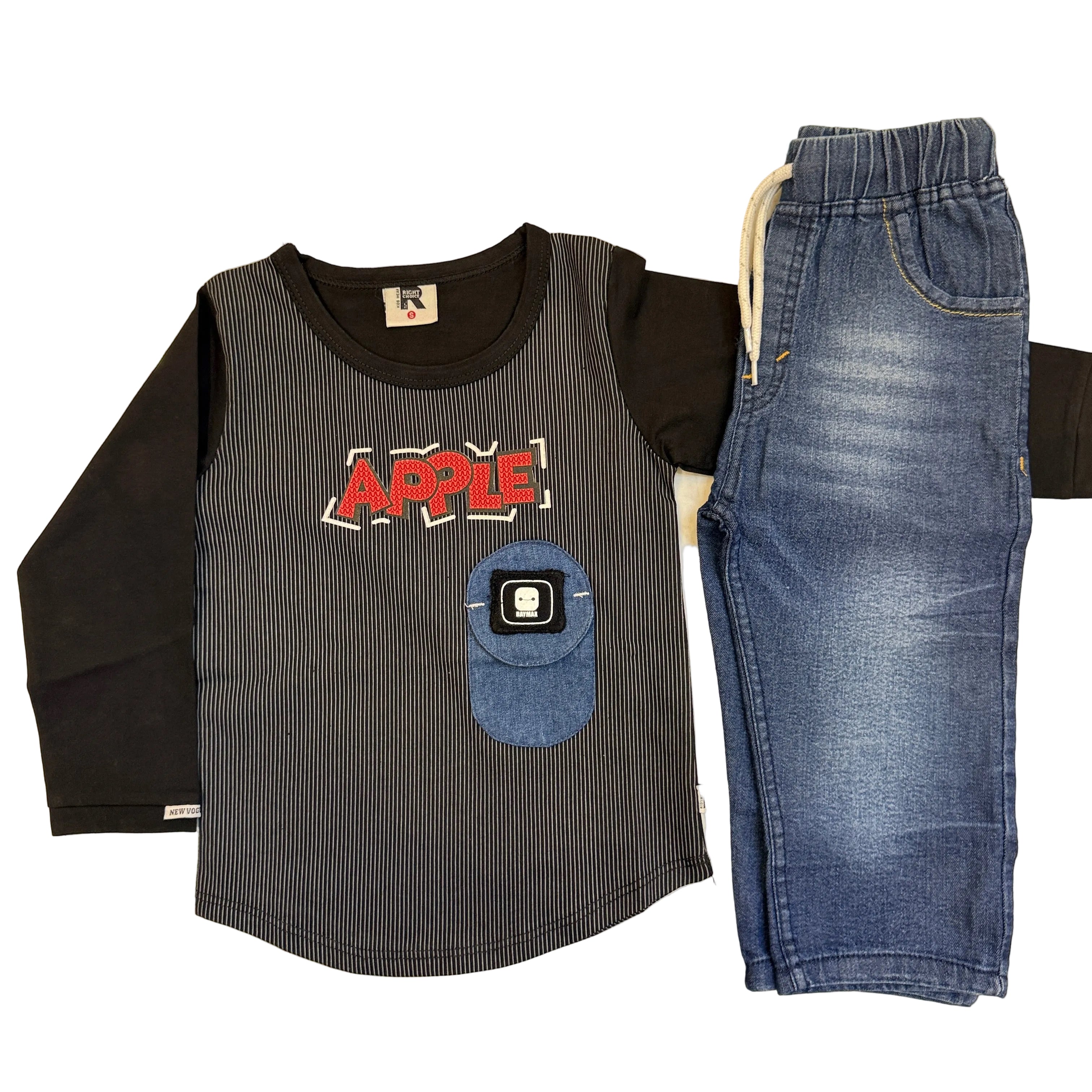 Baby boy shirt with pant(sml)