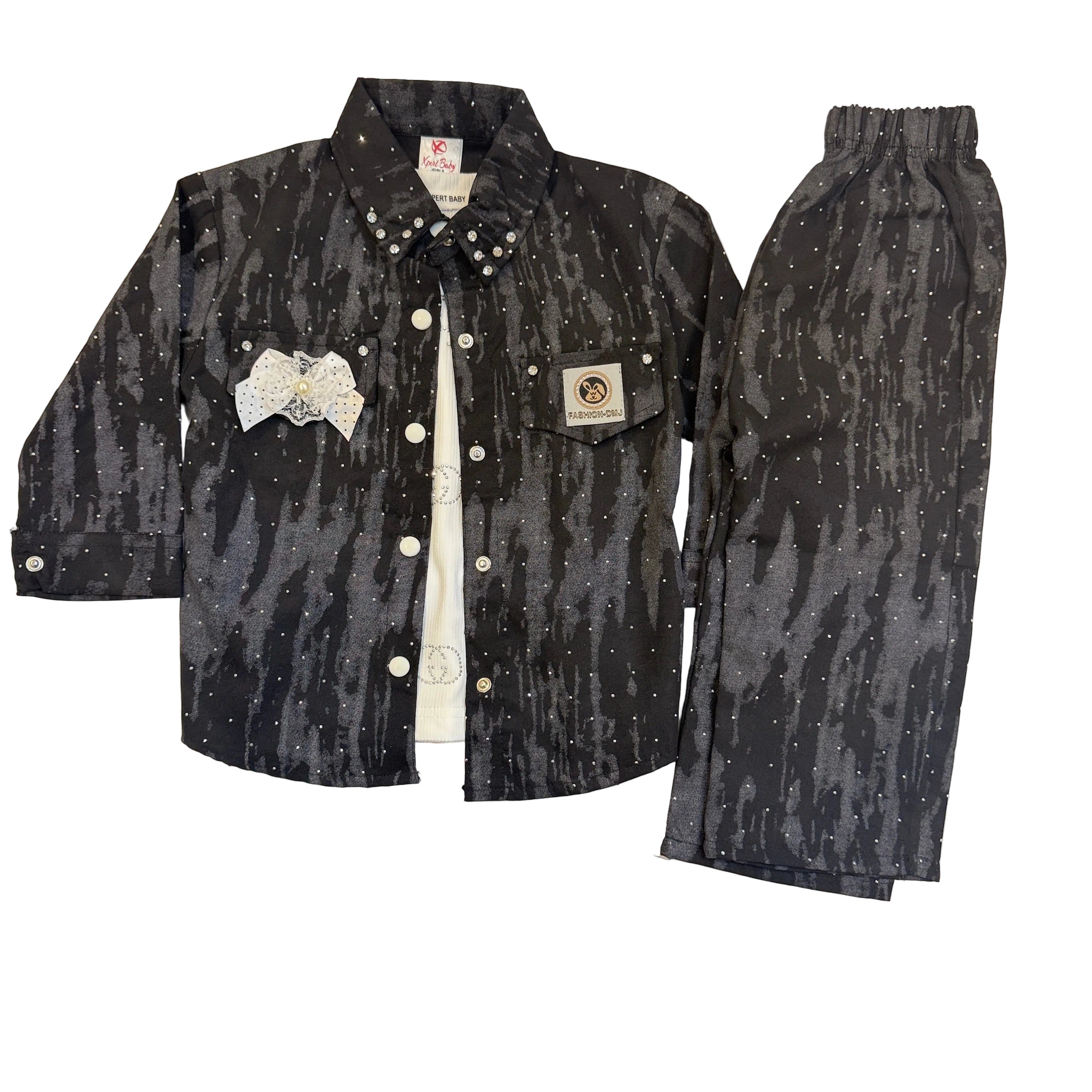 Baby girl shirt with trouser