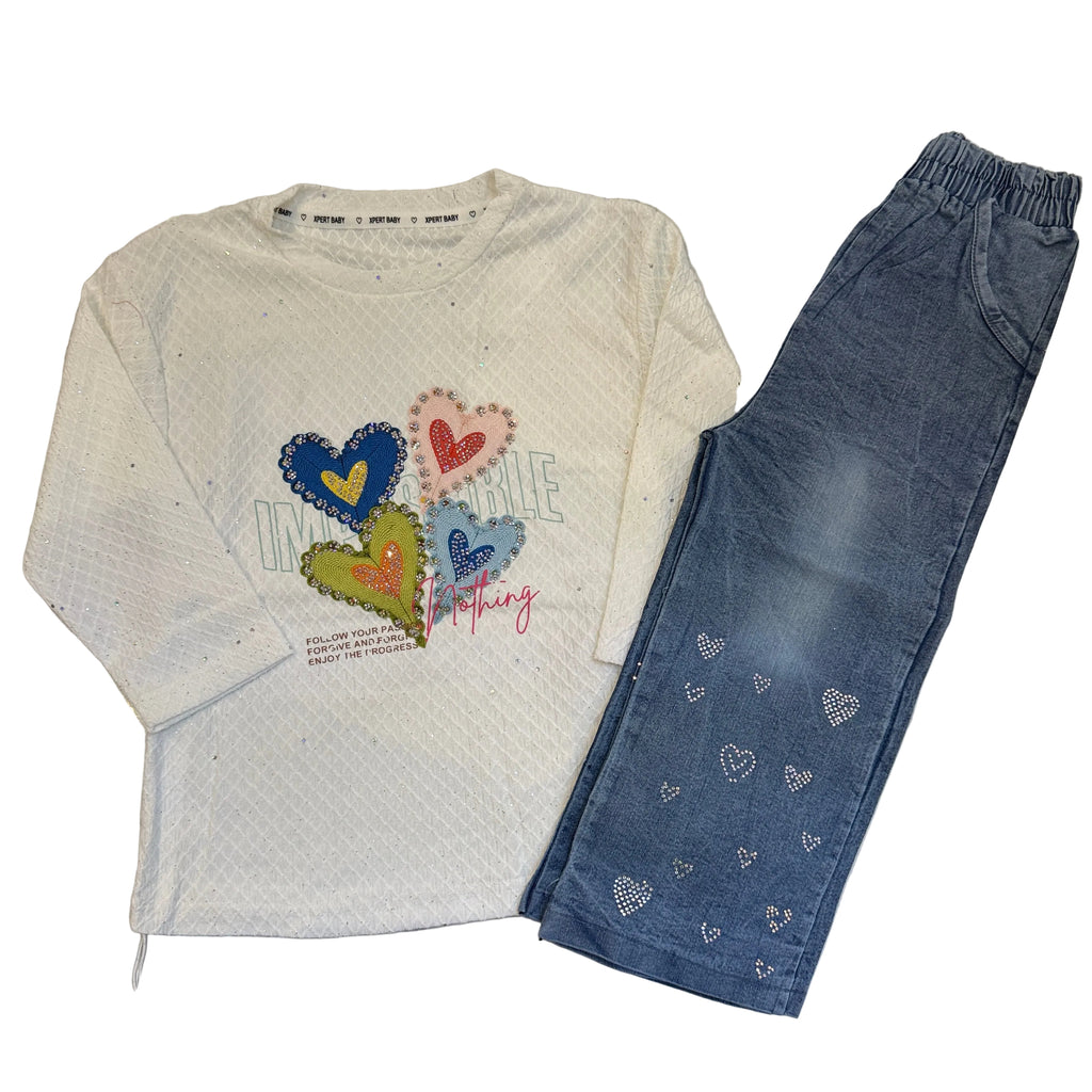 Baby girl shirt with pant