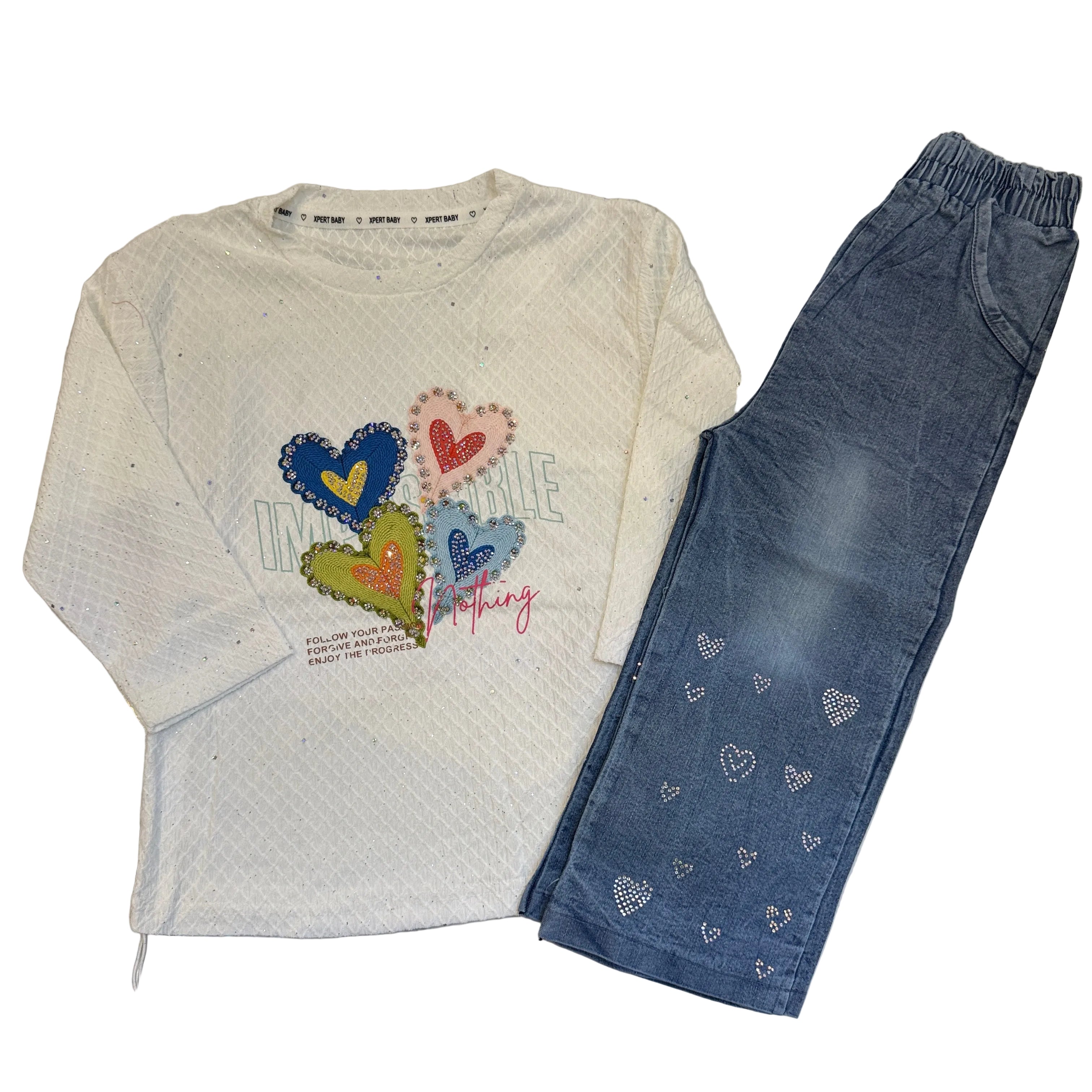 Baby girl shirt with pant