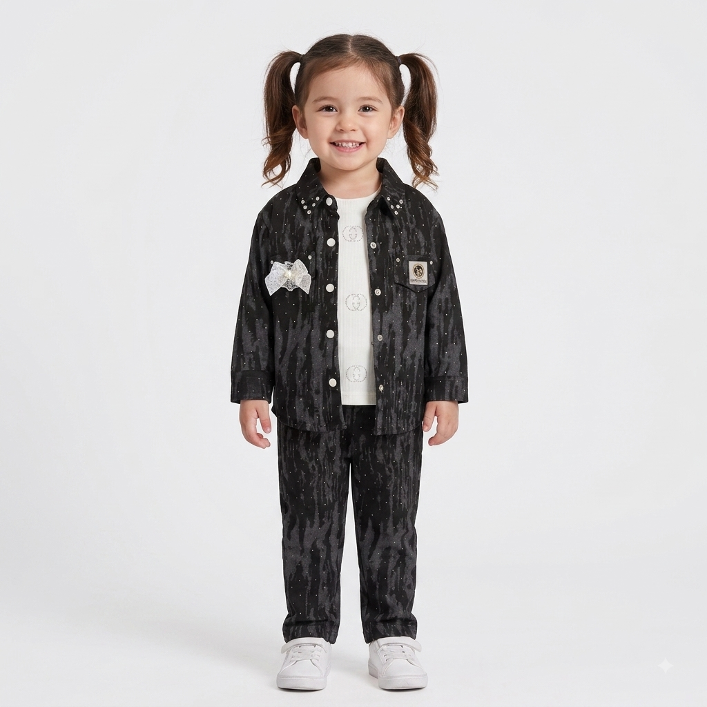 Baby girl shirt with trouser