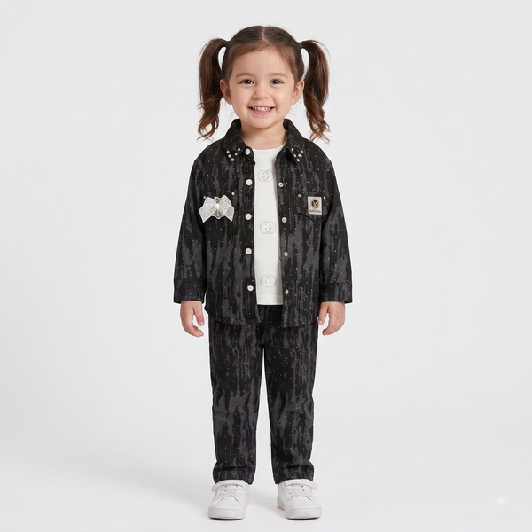 Baby girl shirt with trouser