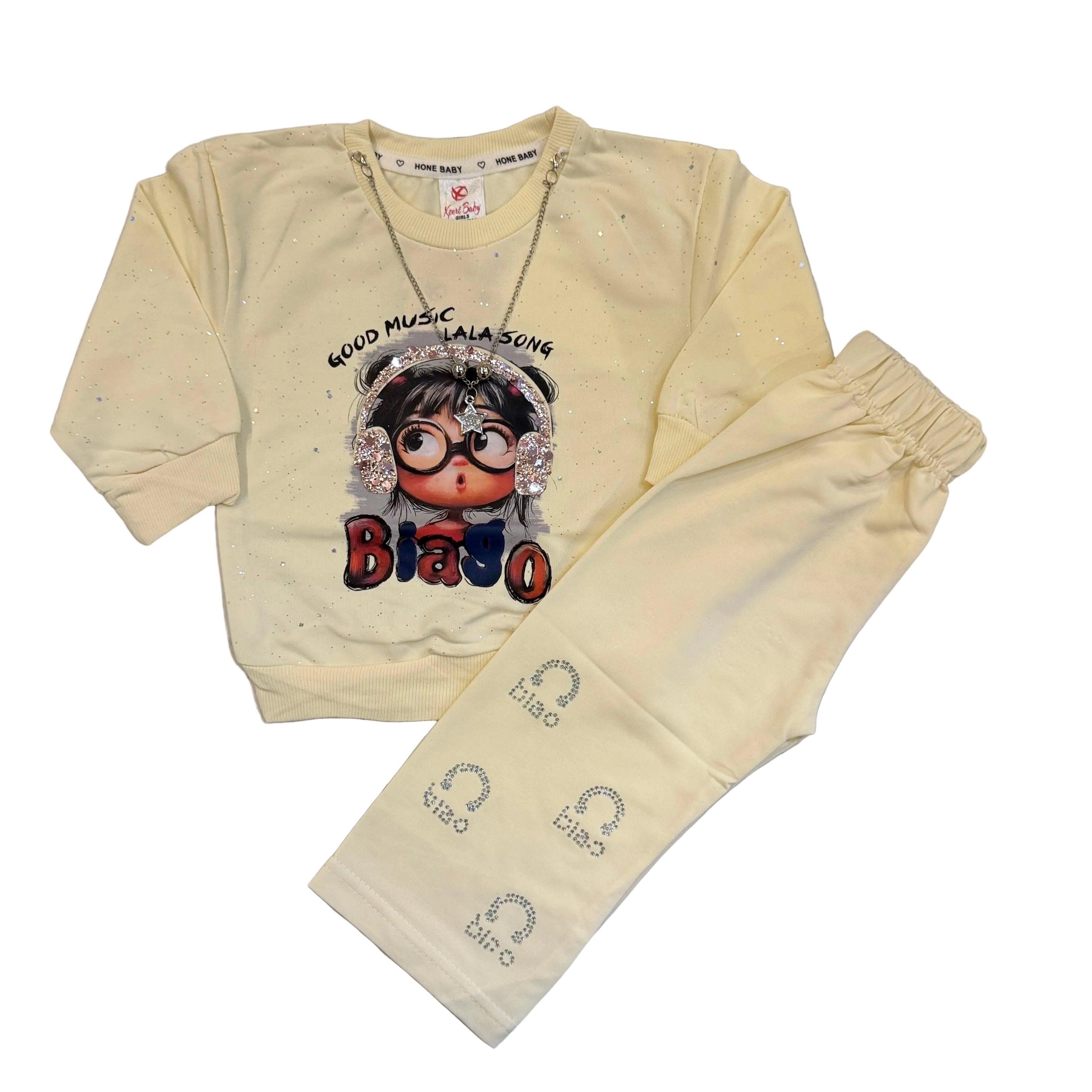 Baby girl shirt with trouser